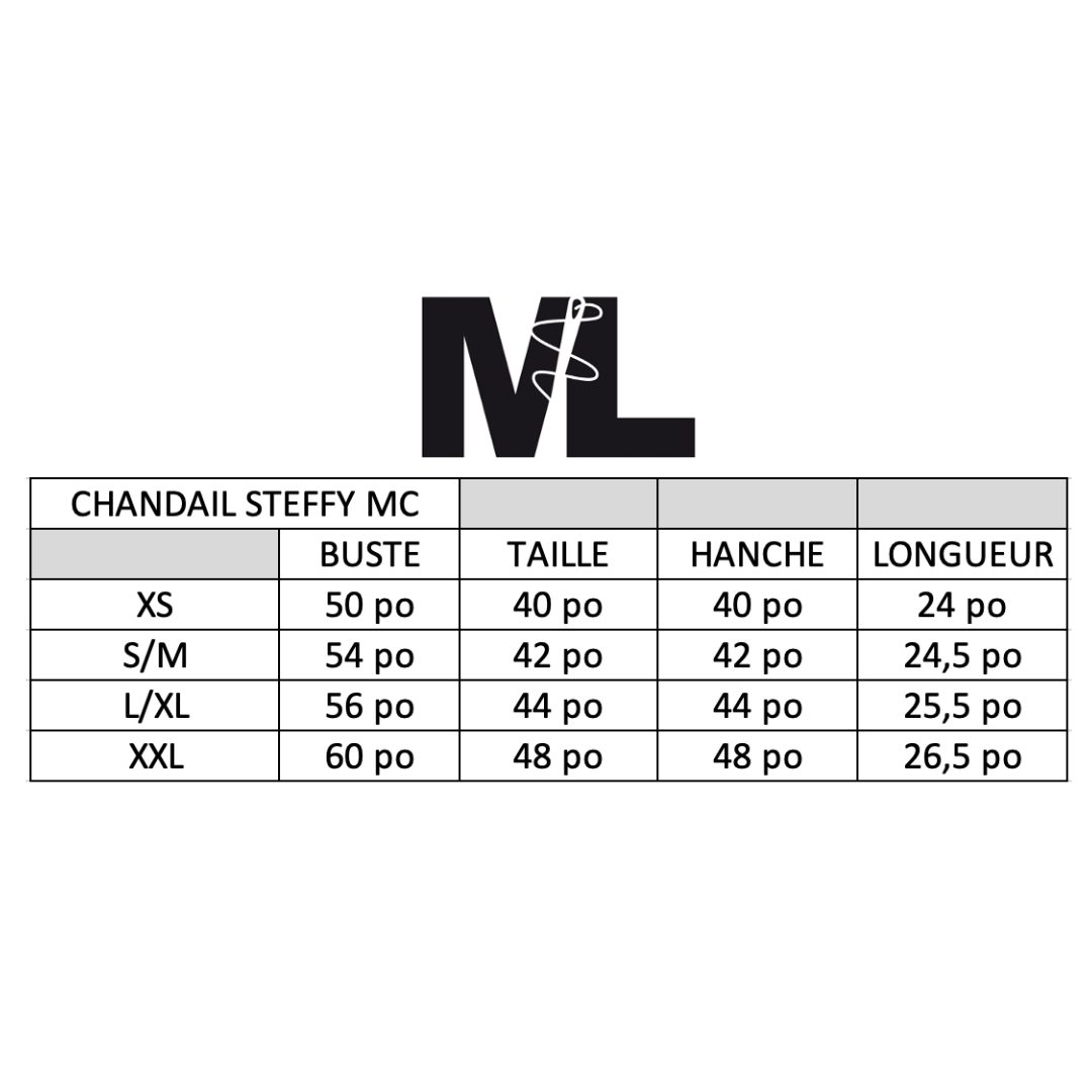 T-Shirt Steffy - Velours texturé Ivoire