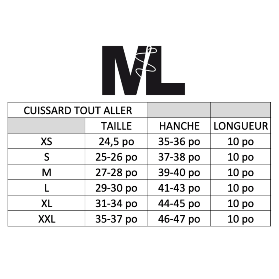 Cuissard TA - Noir lustré