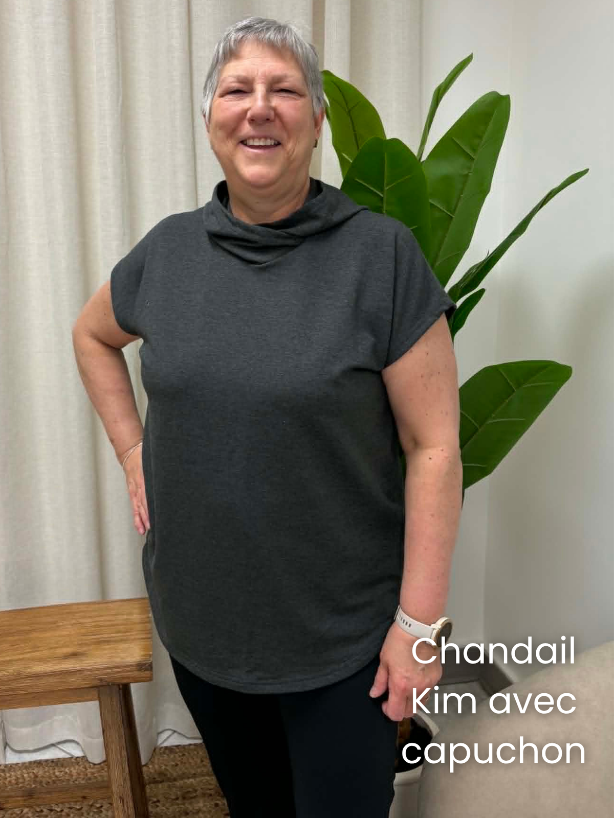 PRÉCOMMANDE - Chandail Kim manches longues - FRENCH TERRY de bambou