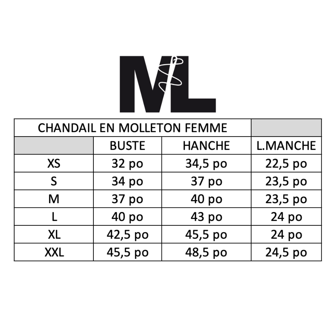 Chandail en Polar - Carreaux - FEMME