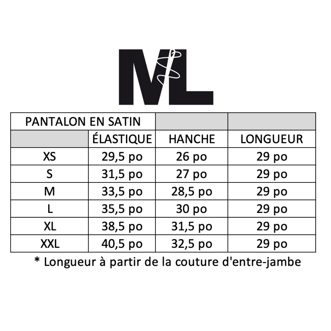 Camisole Satin - Noir