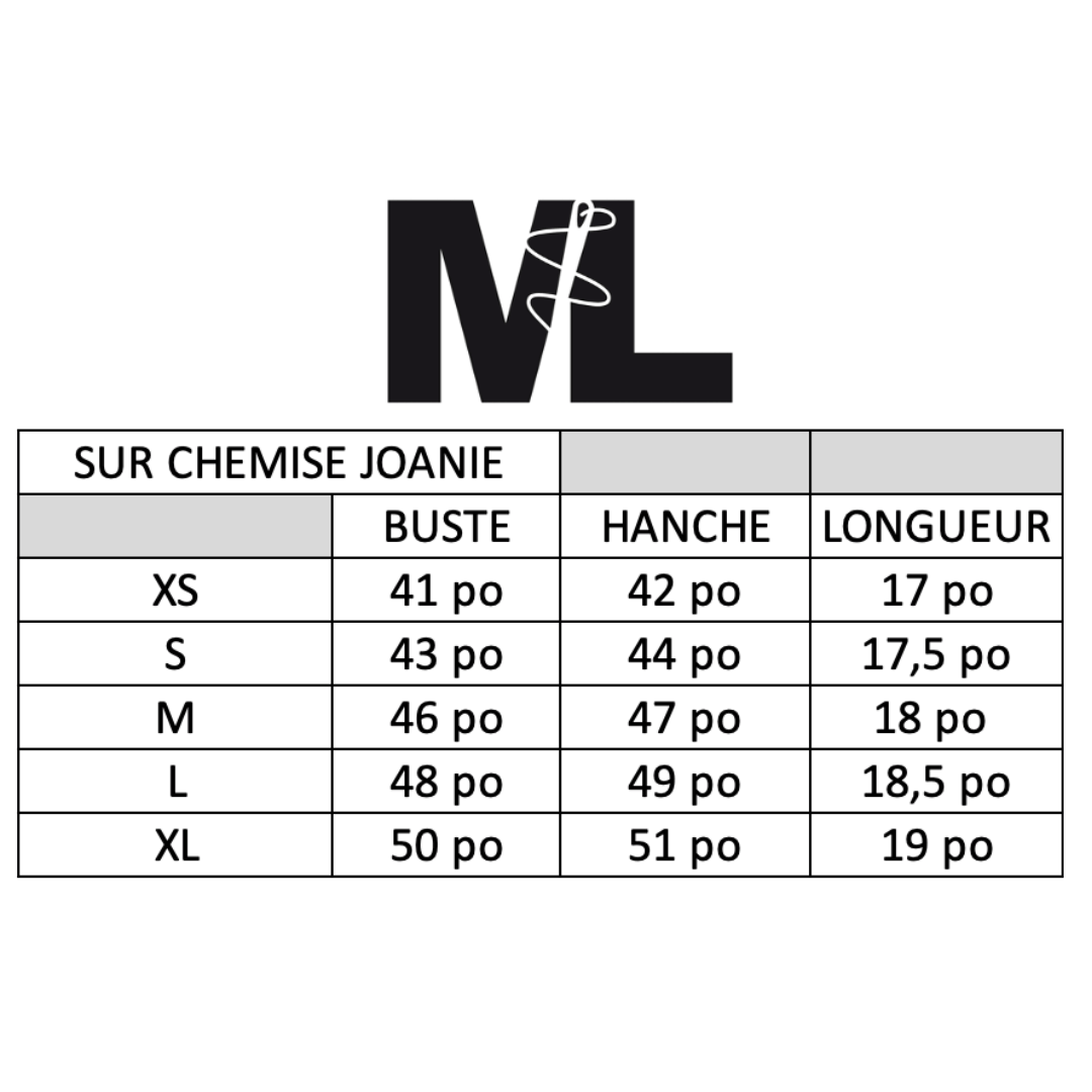 Surchemise Joanie - Carreaux