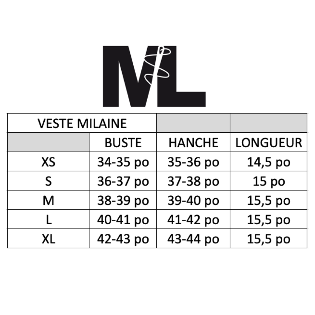 Veste Mi-Laine - Charcoal