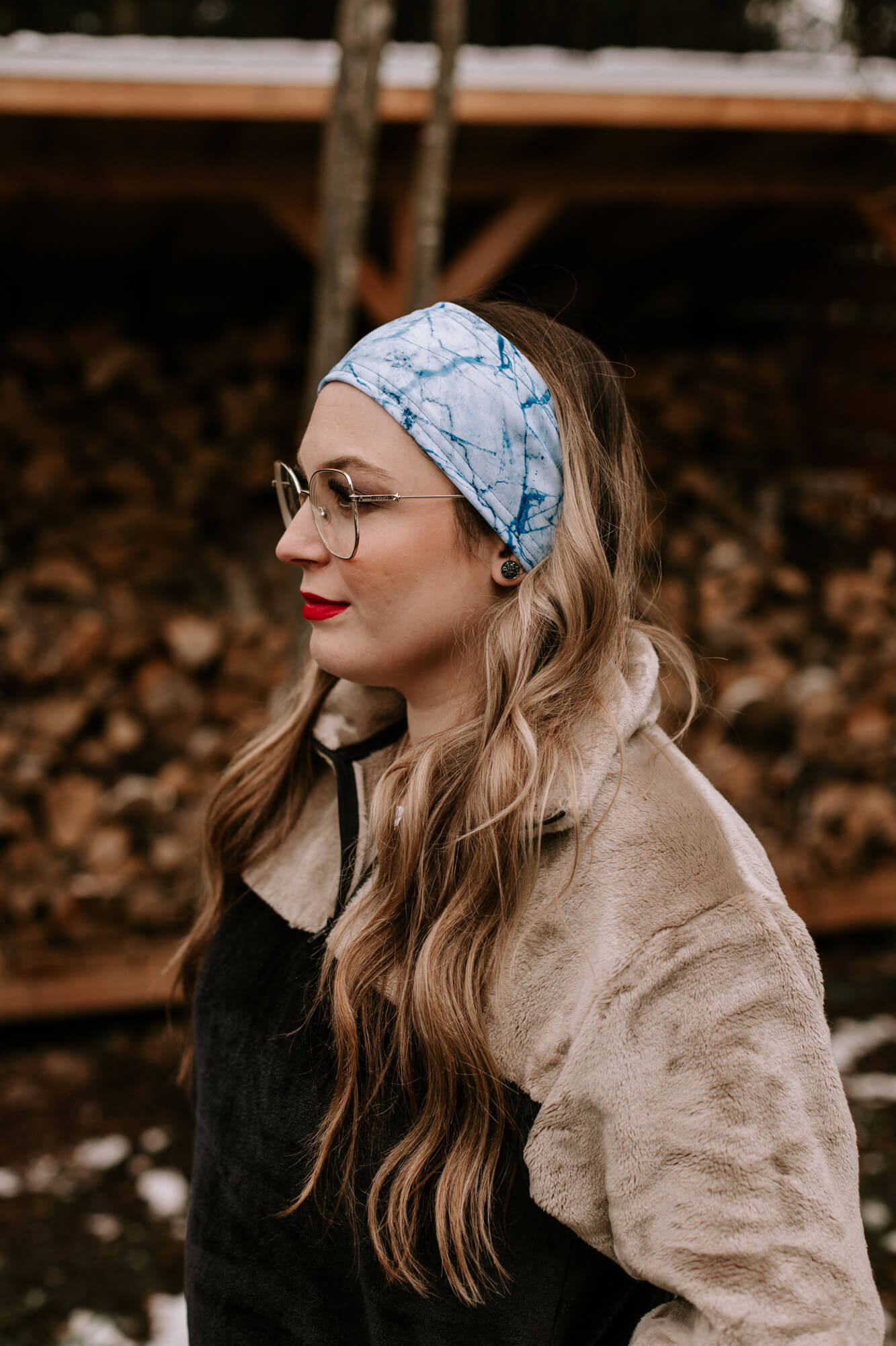 Bandeau doublé - Glacier