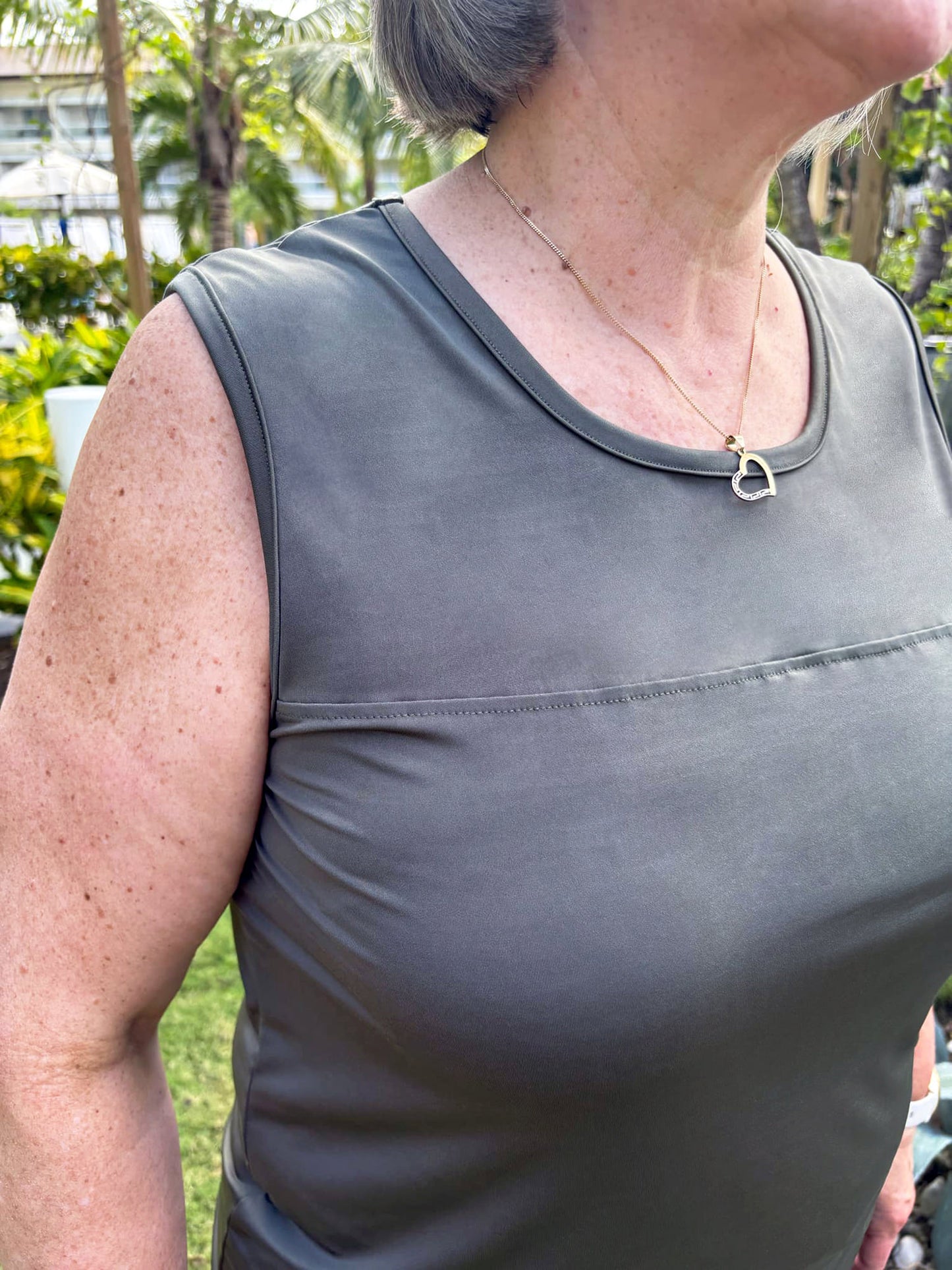 Camisole Caro - Kaki