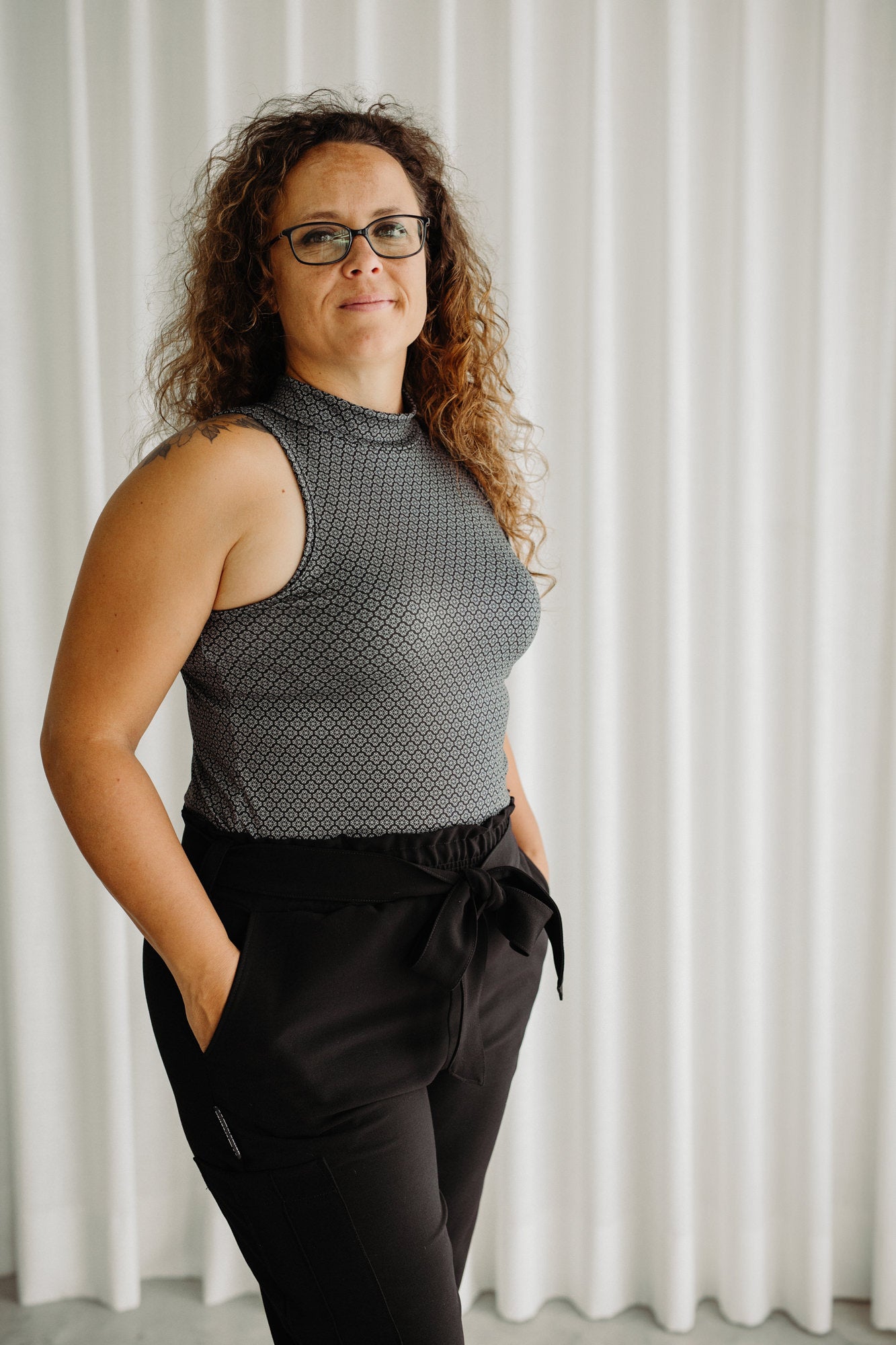 Pantalon Maggie Cargo - Noir