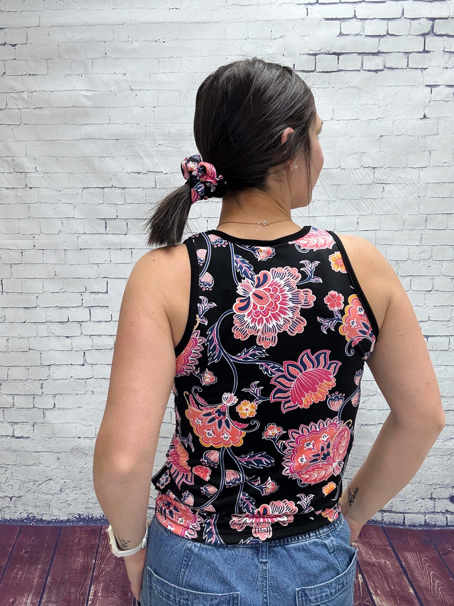 Camisole Nath - Corail/Bleuté