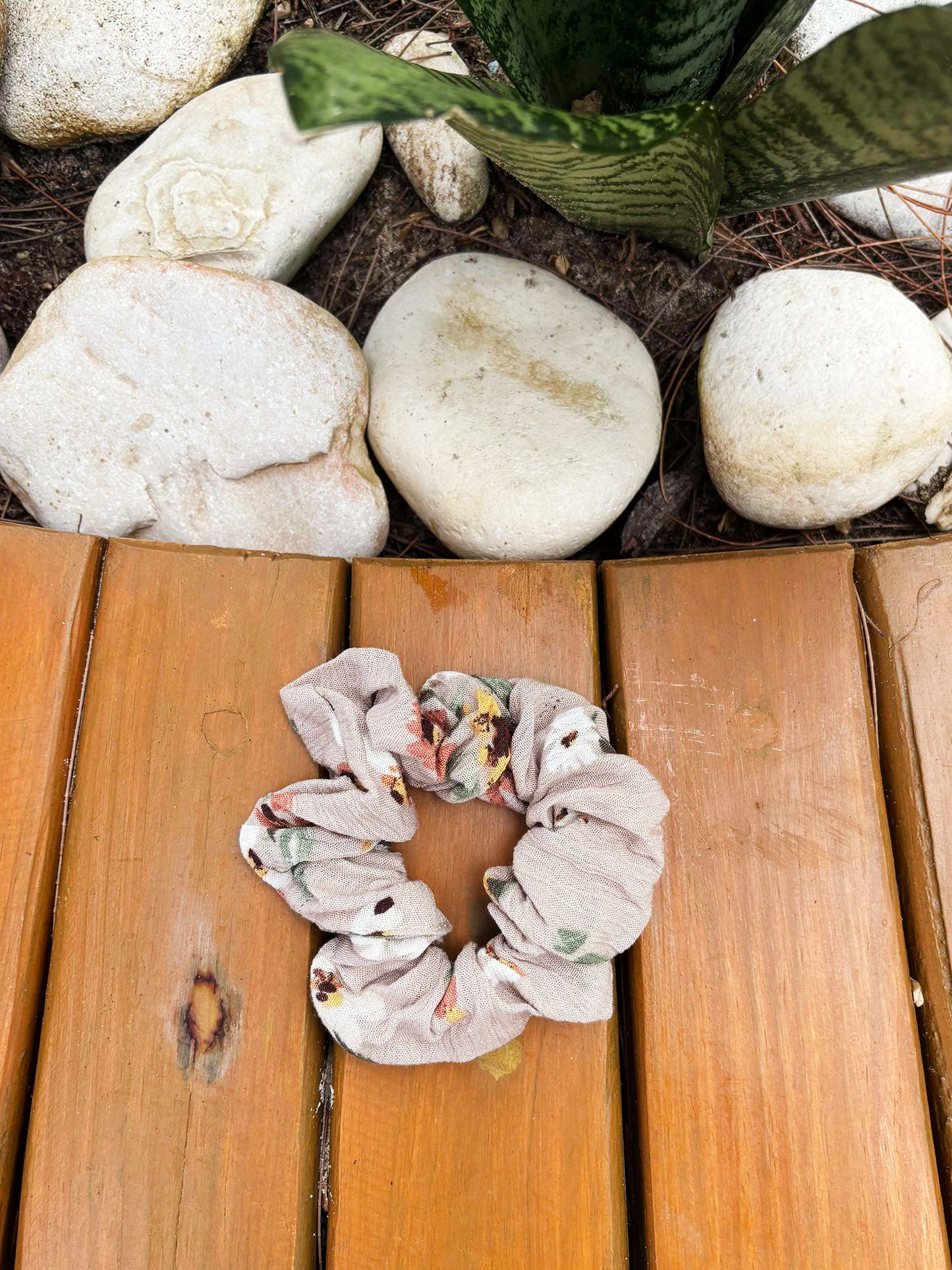 Choux - Beige Fleuri