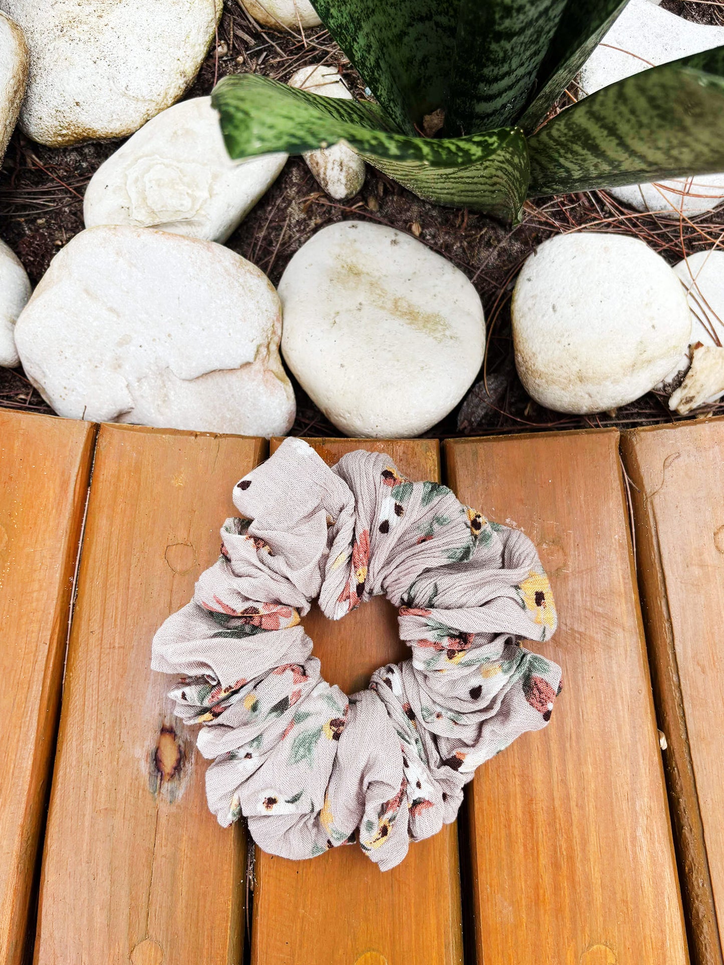 Choux - Beige Fleuri