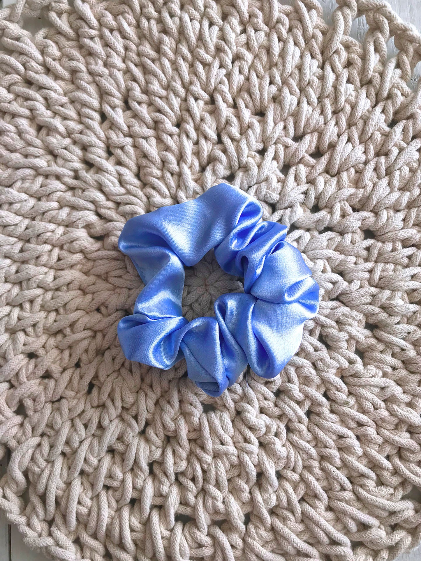 Choux - Bleu poudre - Satin