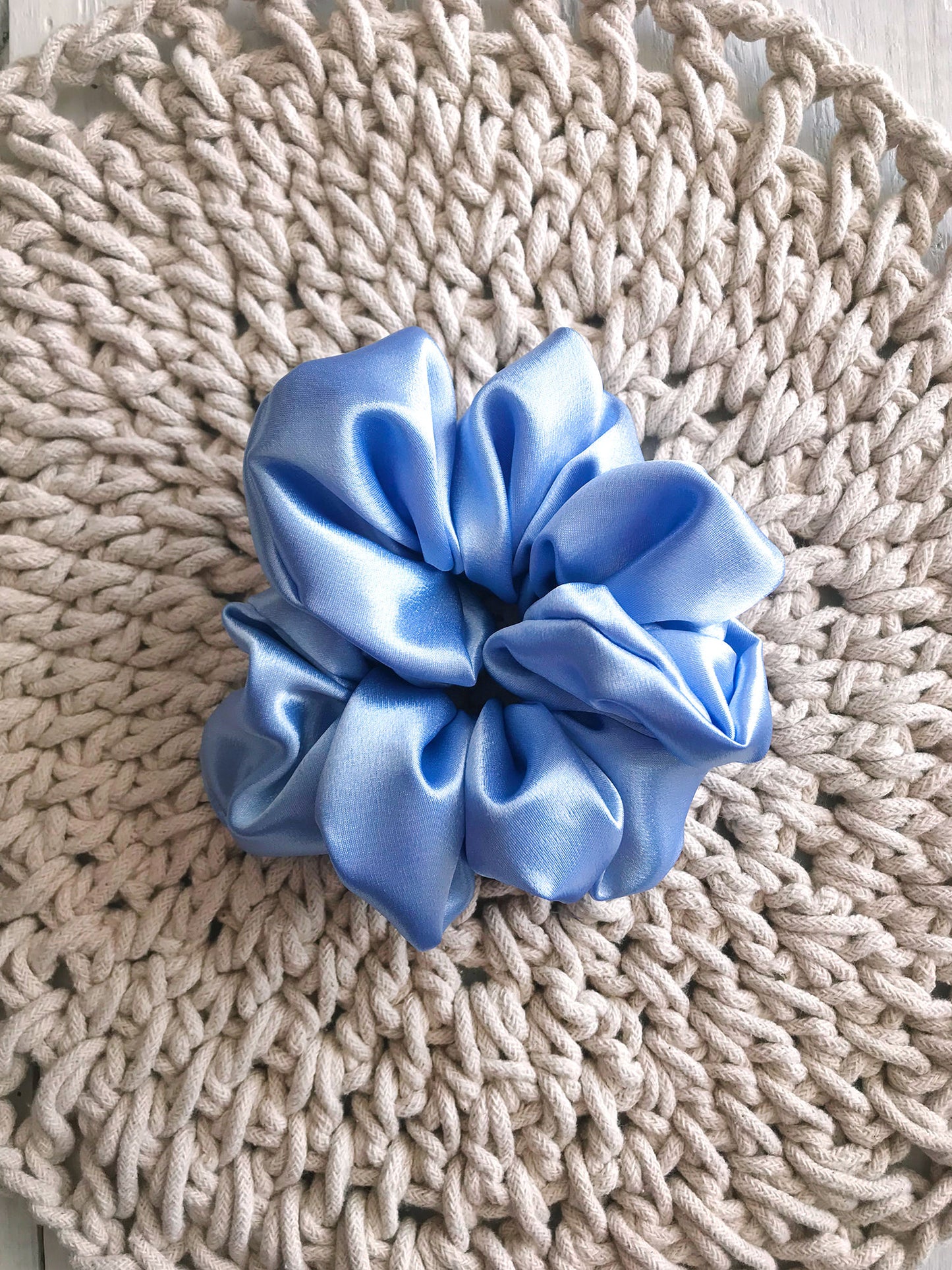 Choux - Bleu poudre - Satin