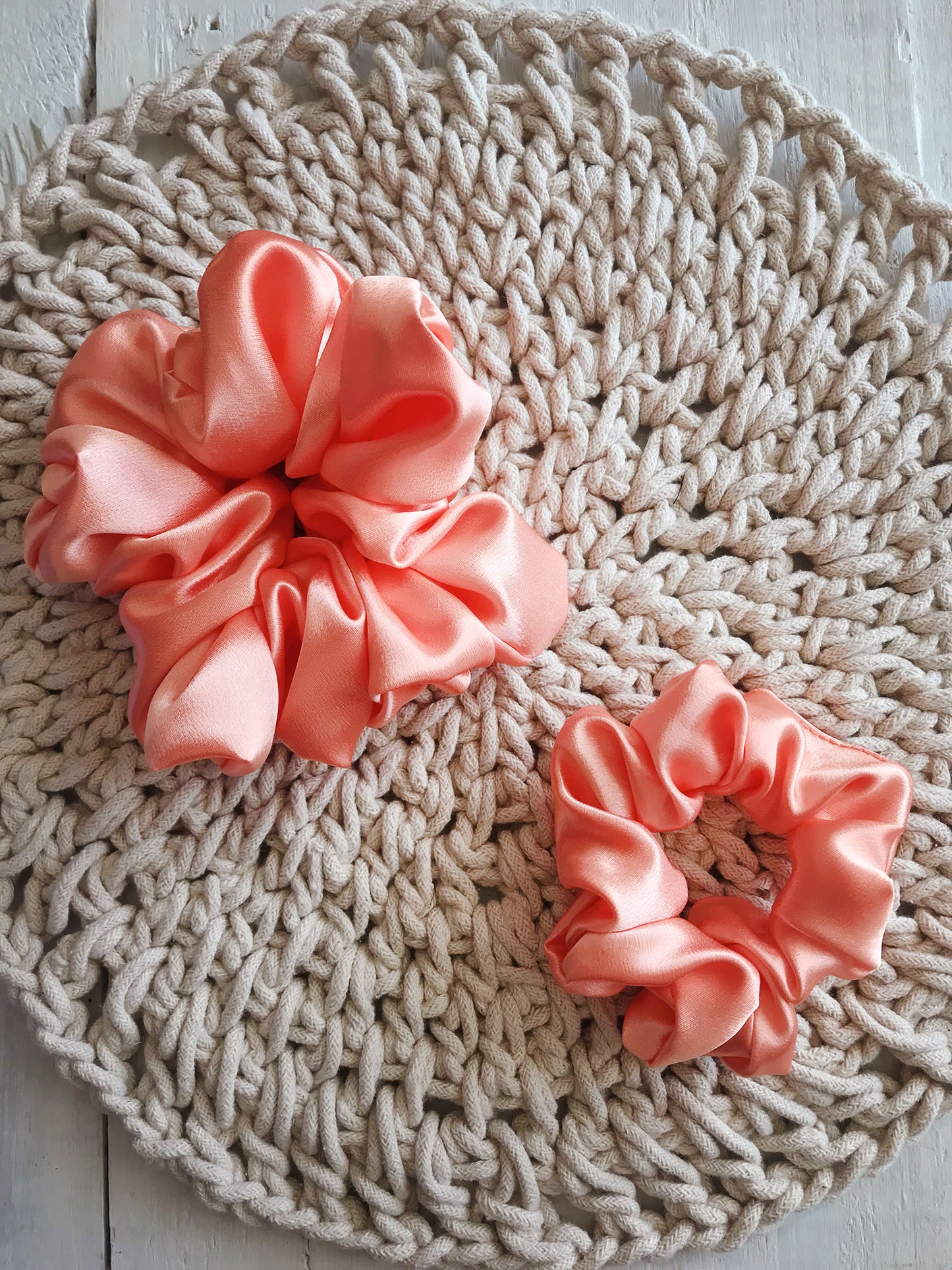 Choux - Orangé - Satin