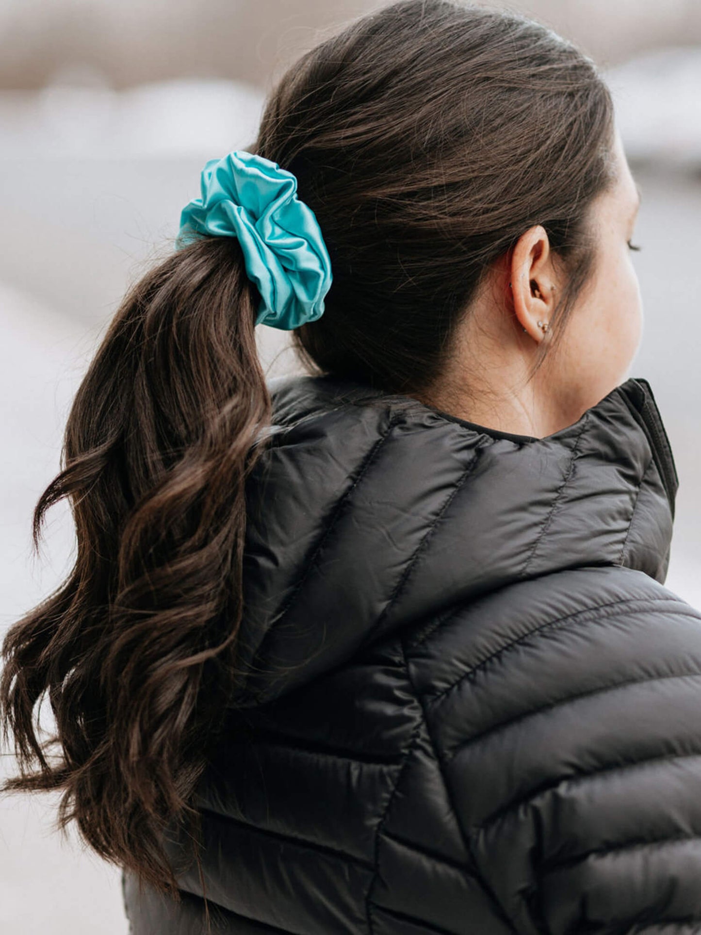 Choux - Bleu ciel - Satin