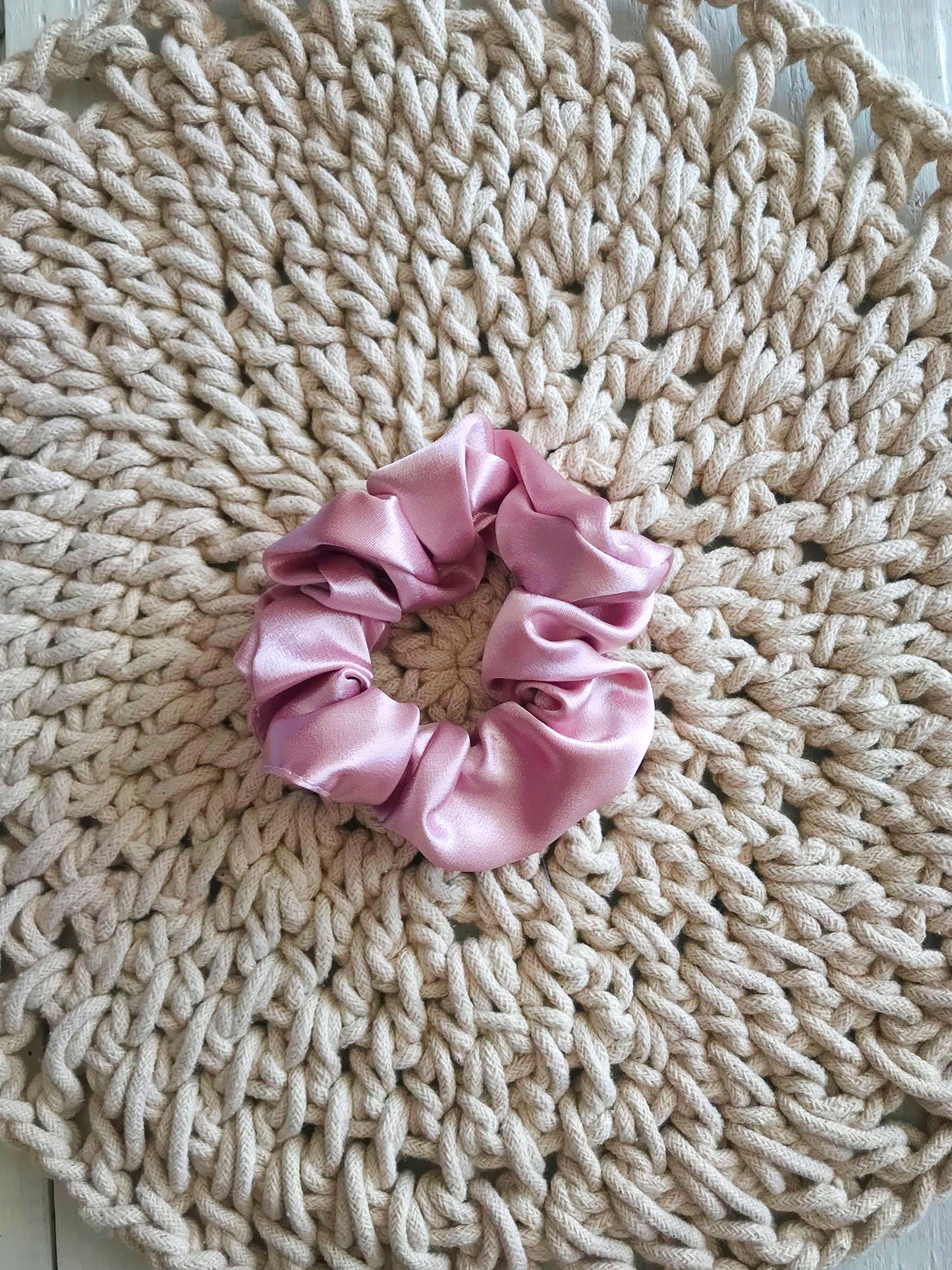 Choux - Rose Cendré - Satin