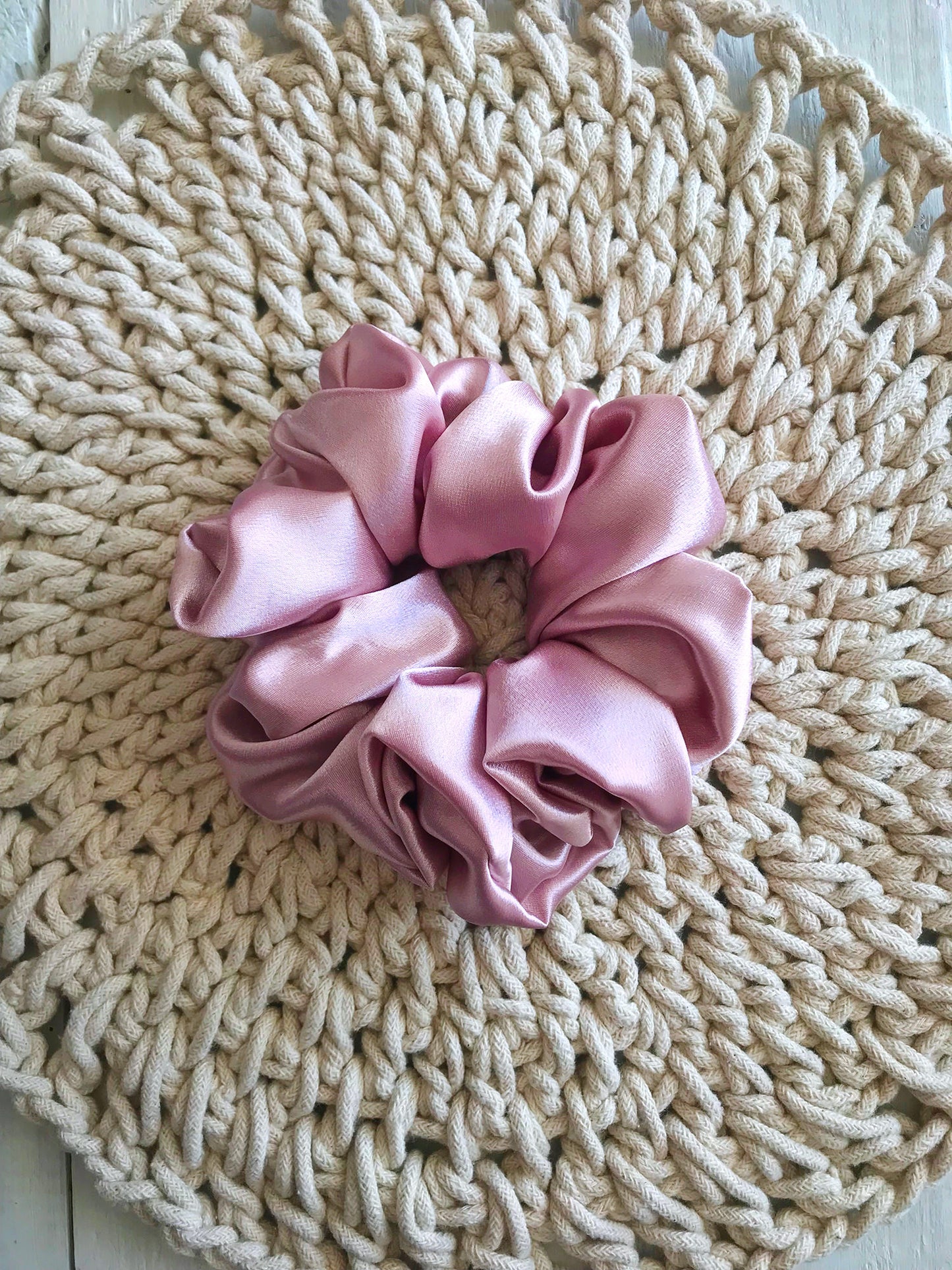 Choux - Rose Cendré - Satin