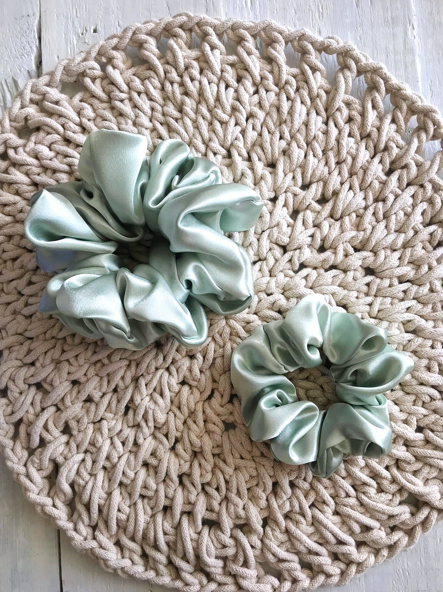 Choux - Vert Pomme - Satin