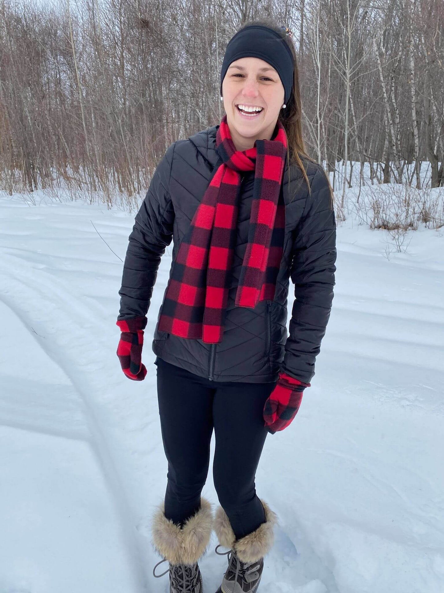 Foulard - Carreaux polar