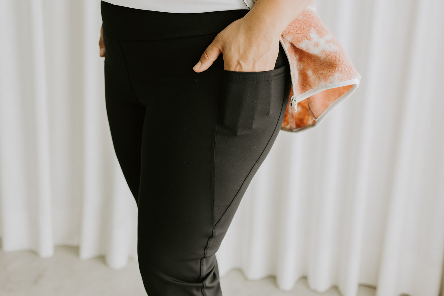 Leggings Retro - Noir mât UV.