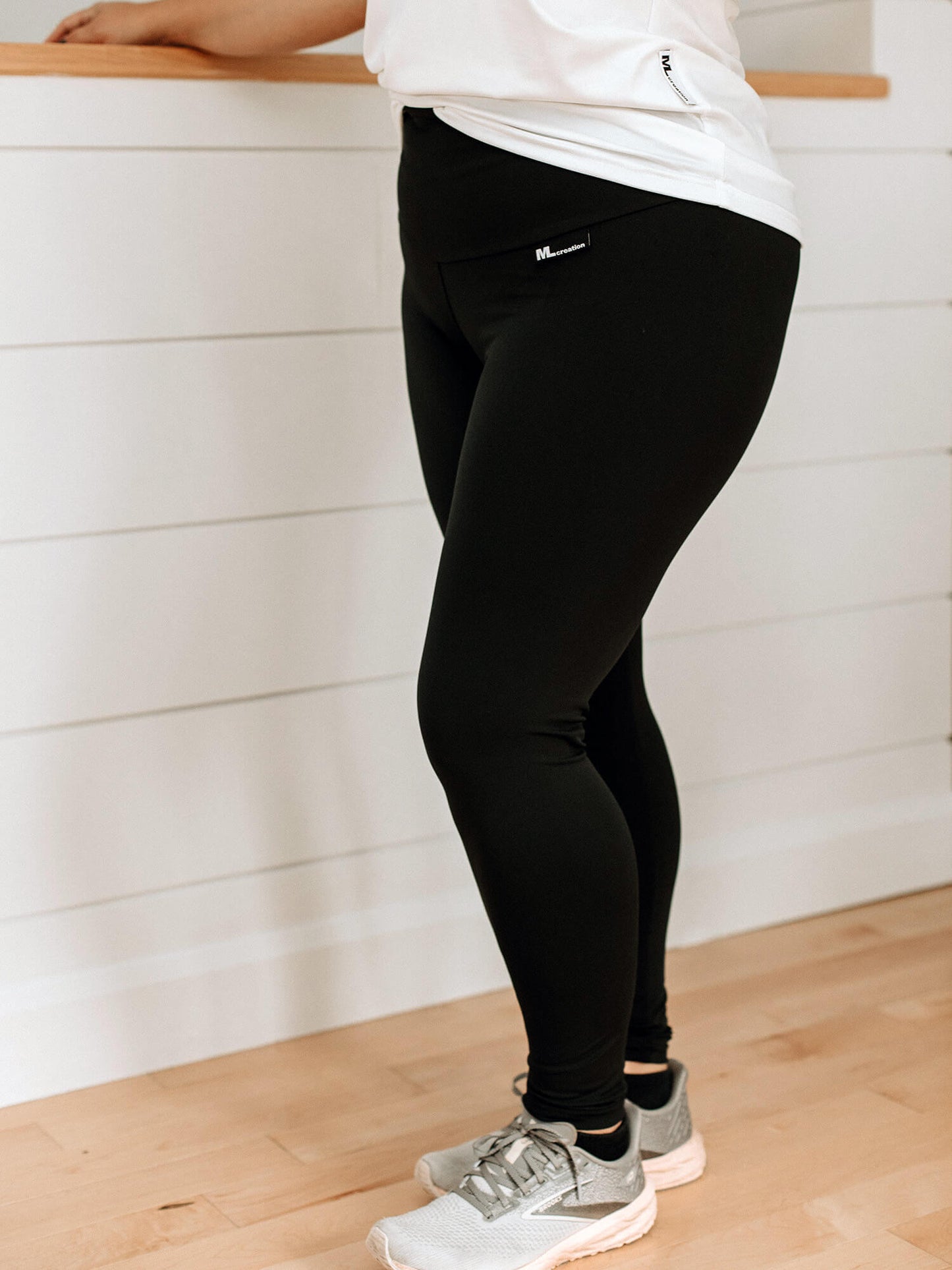 Leggings TA - Noir Mât UV.