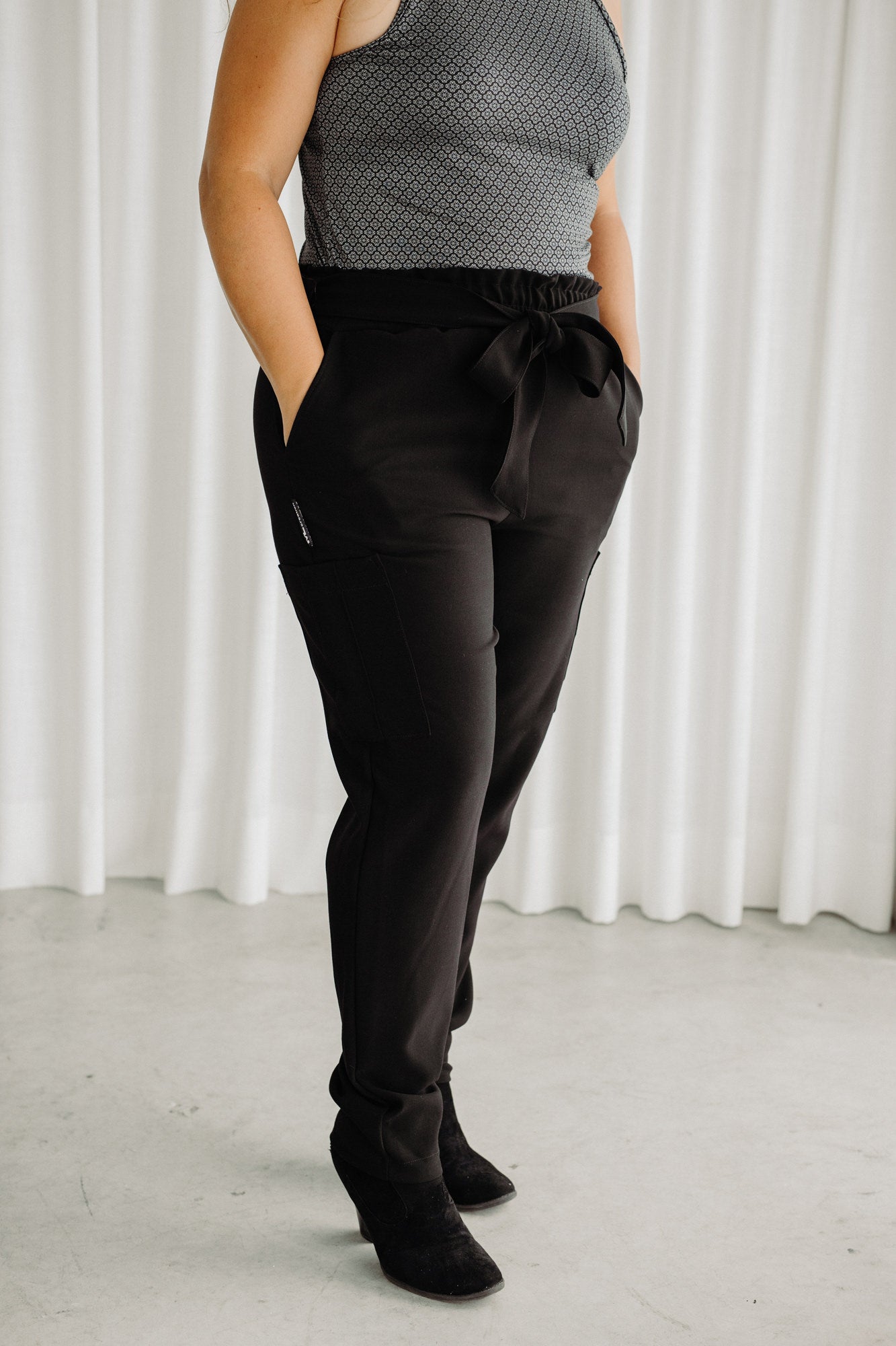Pantalon Maggie Cargo - Noir