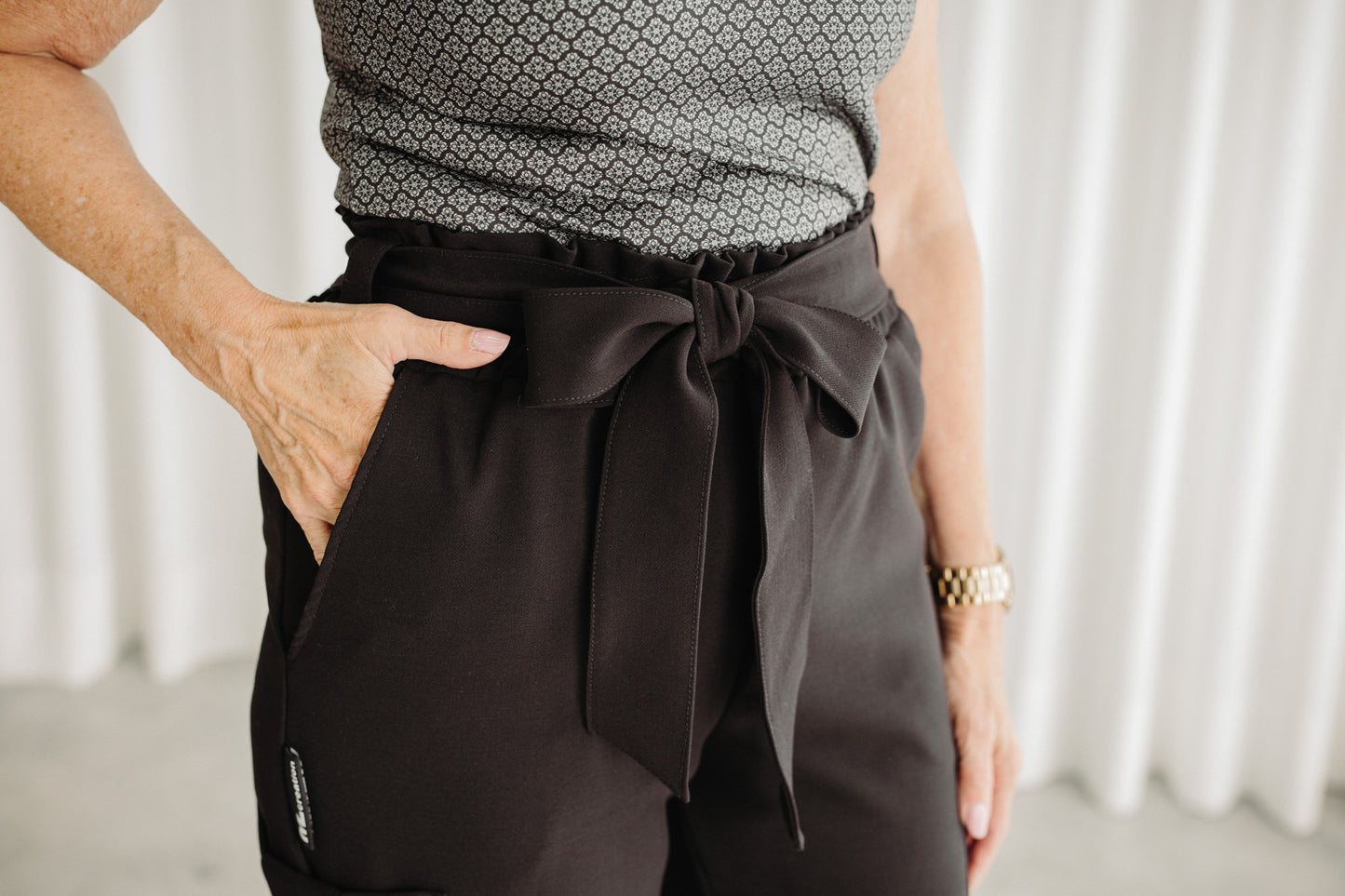 Pantalon Maggie Cargo - Noir