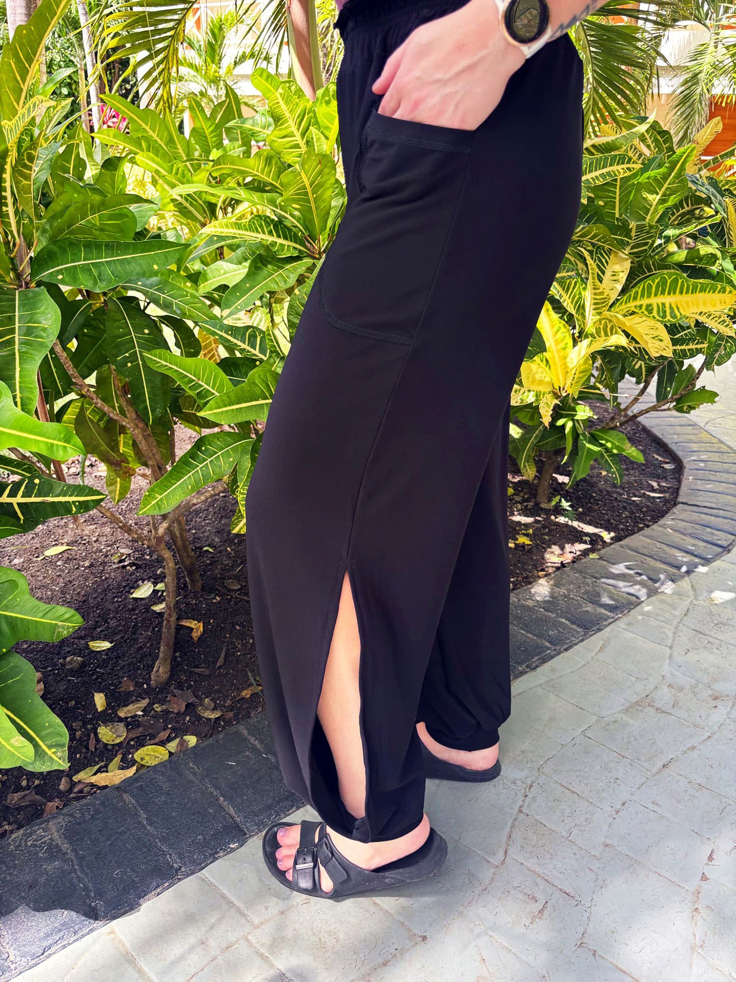 Pantalon Margot-Ouverture-Noir