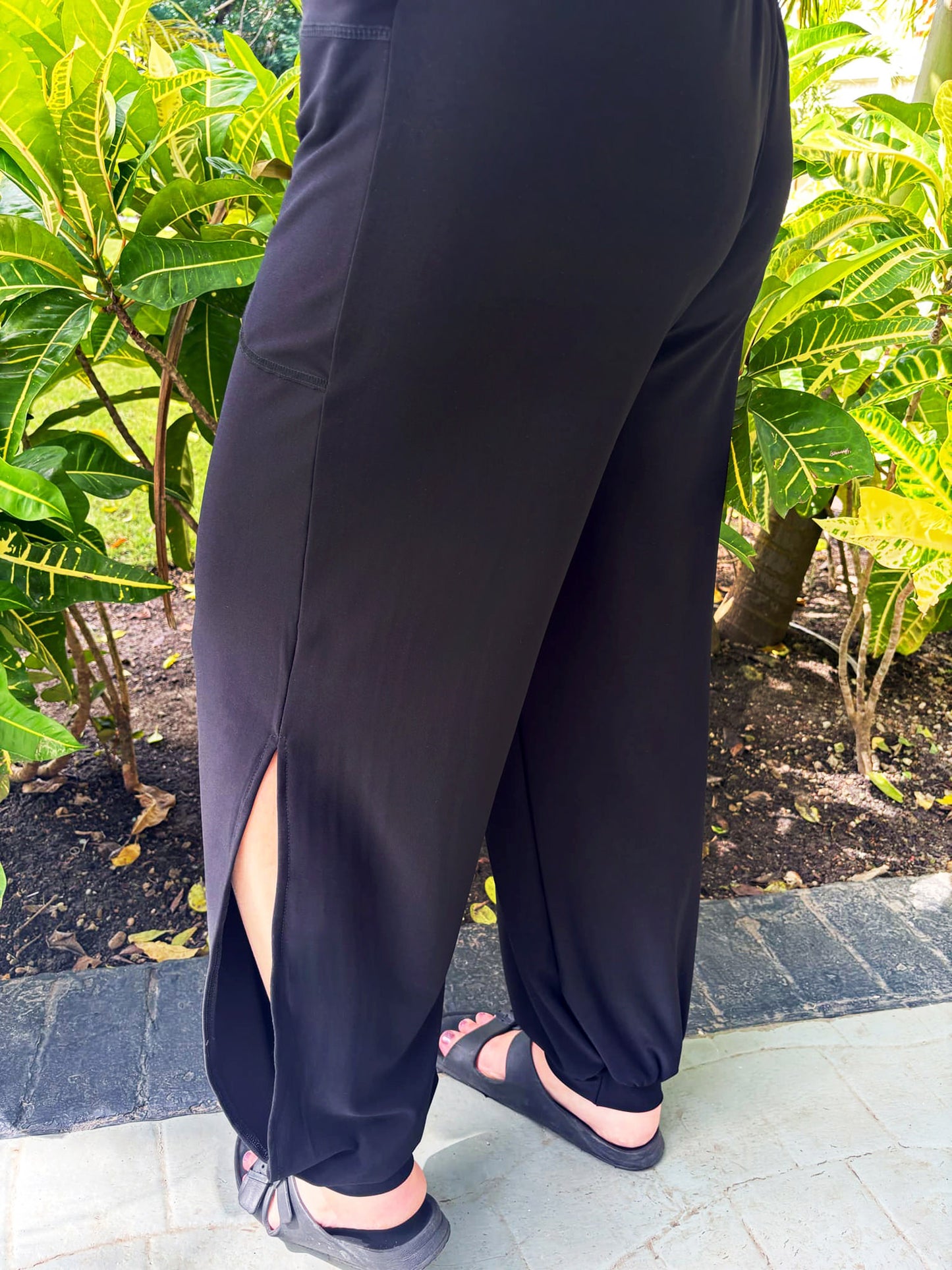 Pantalon Margot-Ouverture-Noir