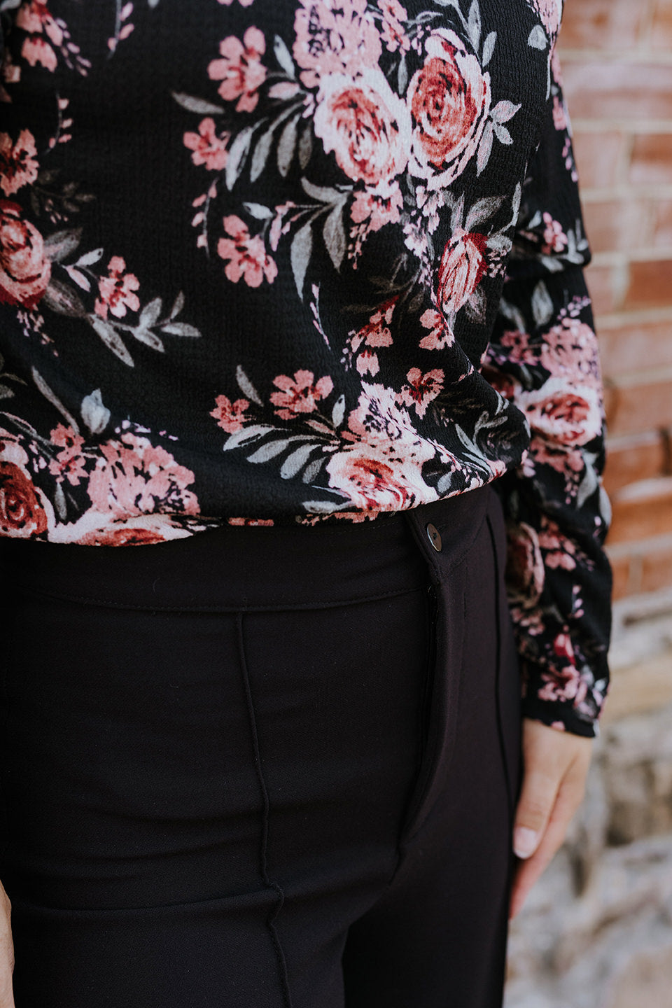 Pantalon Marguerite Noir