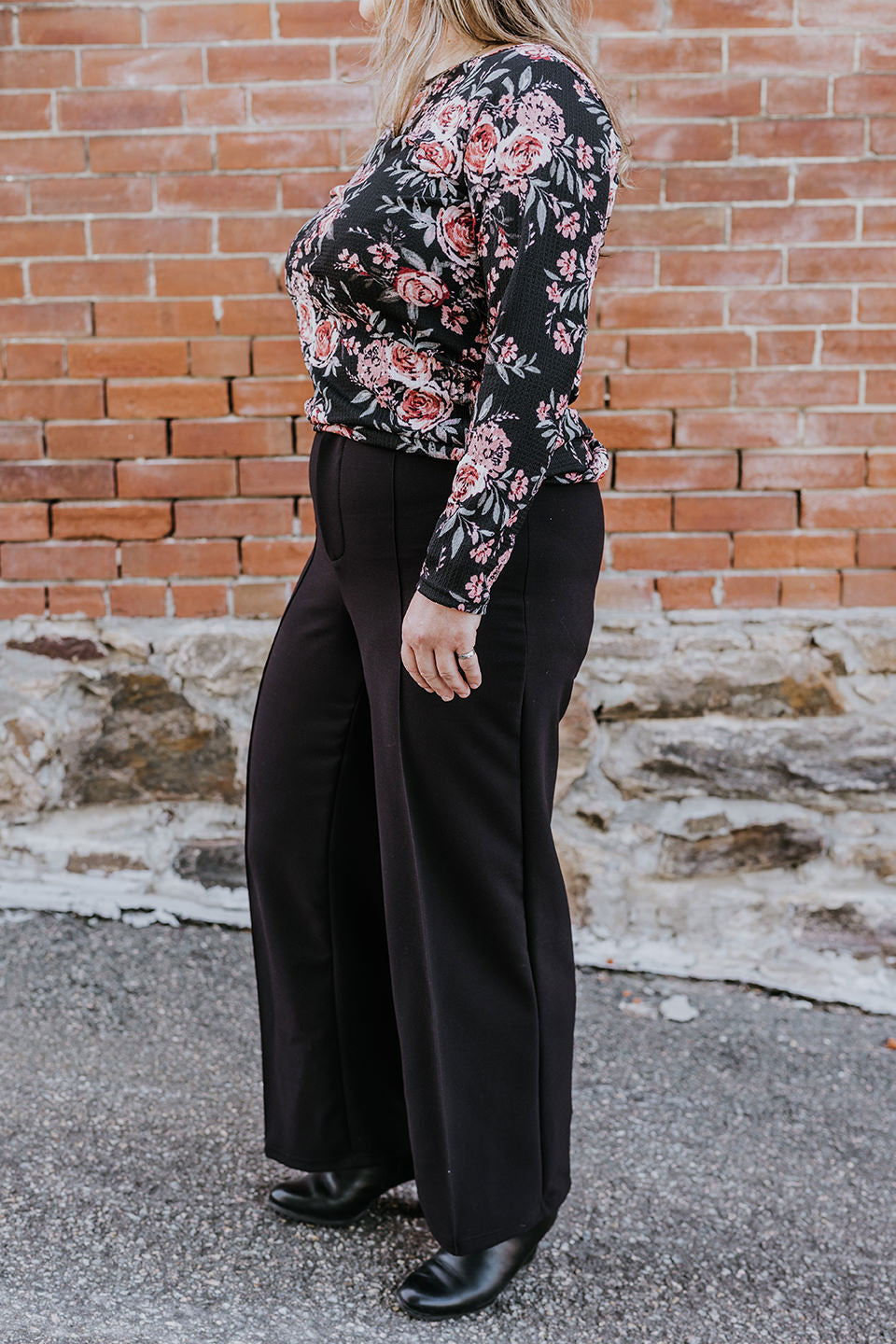 Pantalon Marguerite Noir