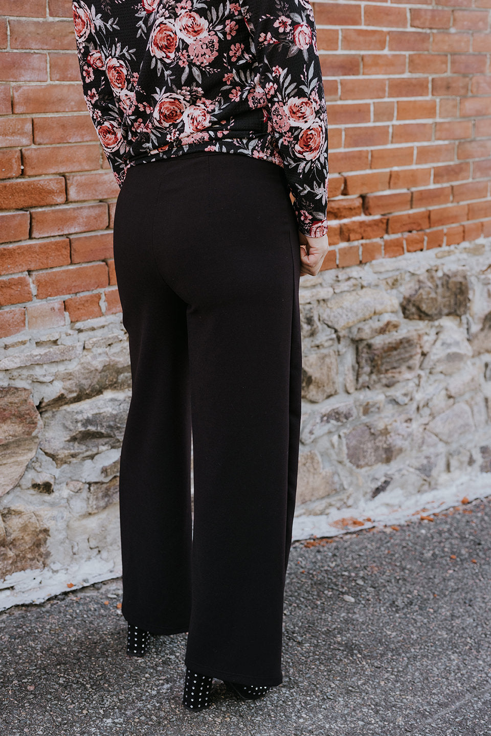 Pantalon Marguerite Noir