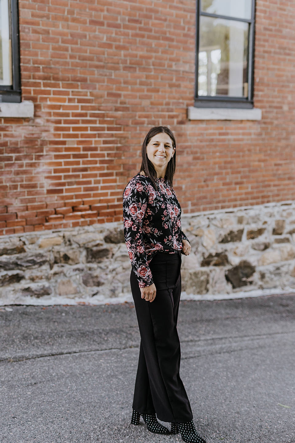 Pantalon Marguerite Noir
