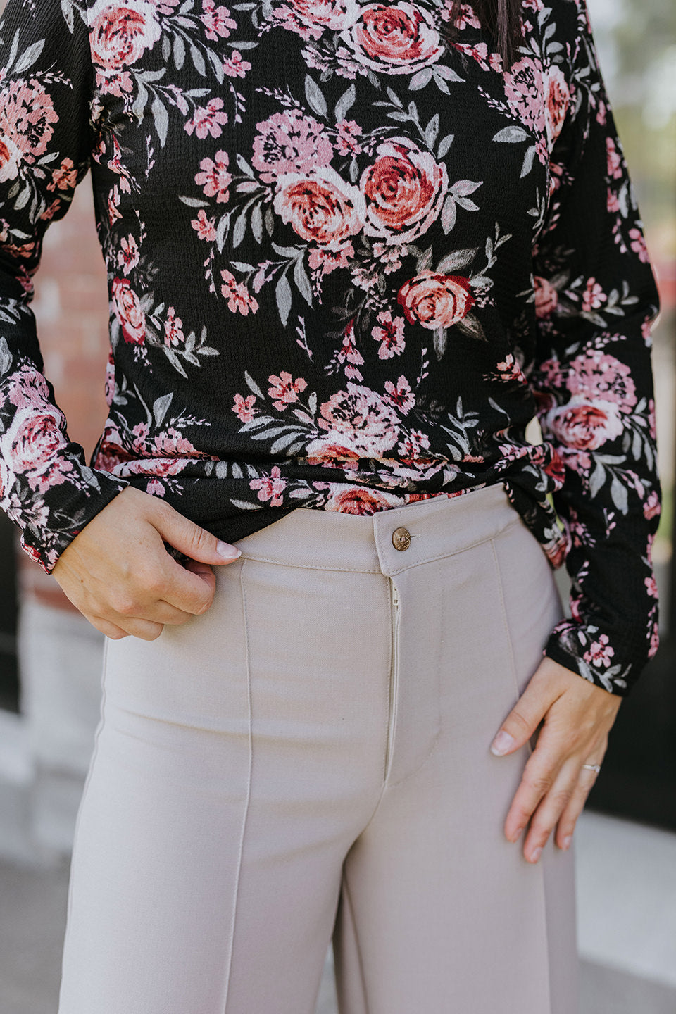 Pantalon Marguerite Sable