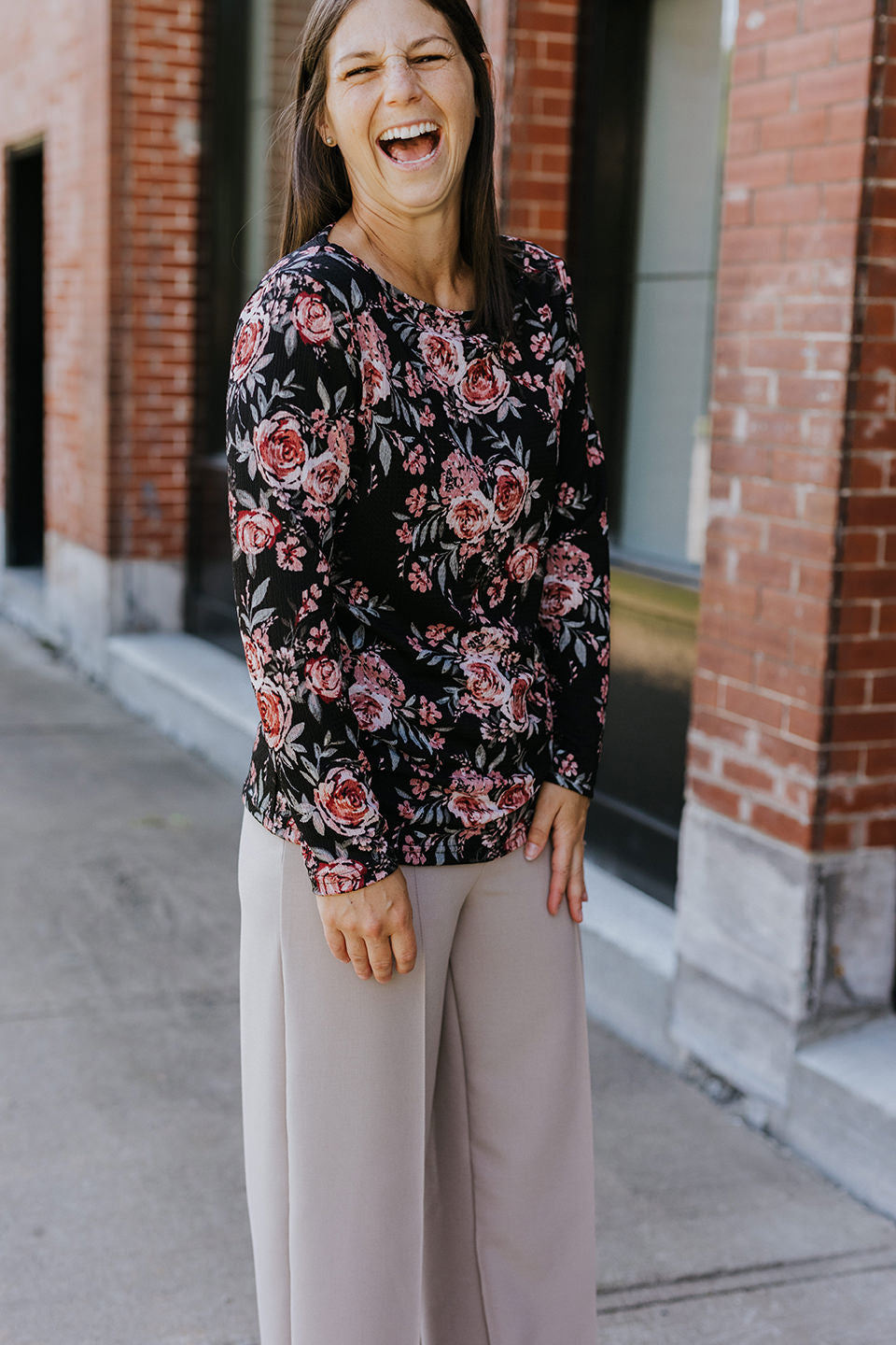 Pantalon Marguerite Sable