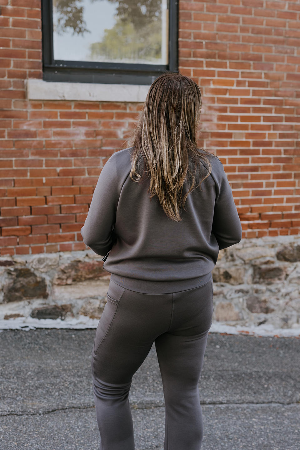 Veste Mi-Laine - Charcoal