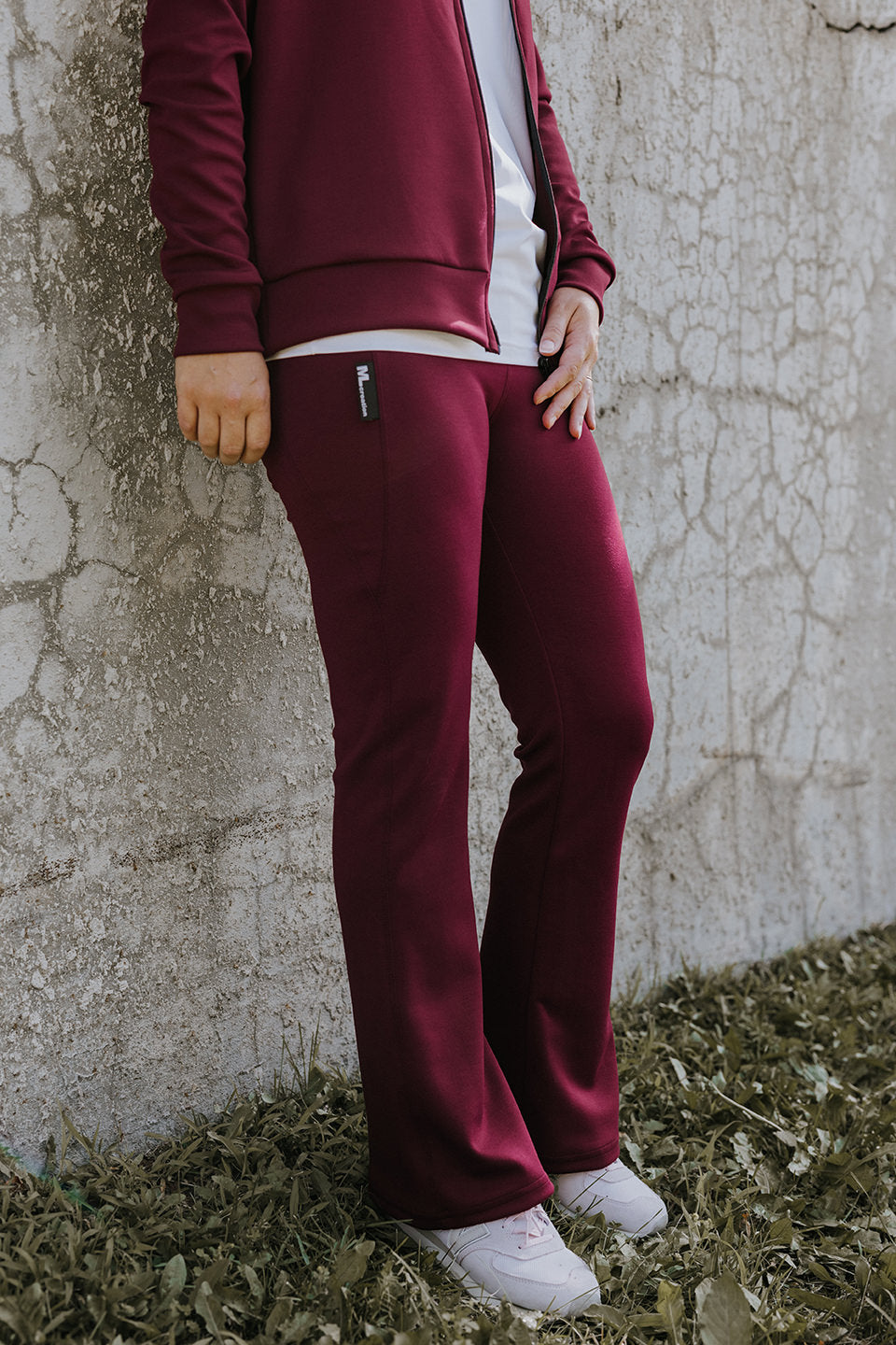 Pantalon Rétro - Wine