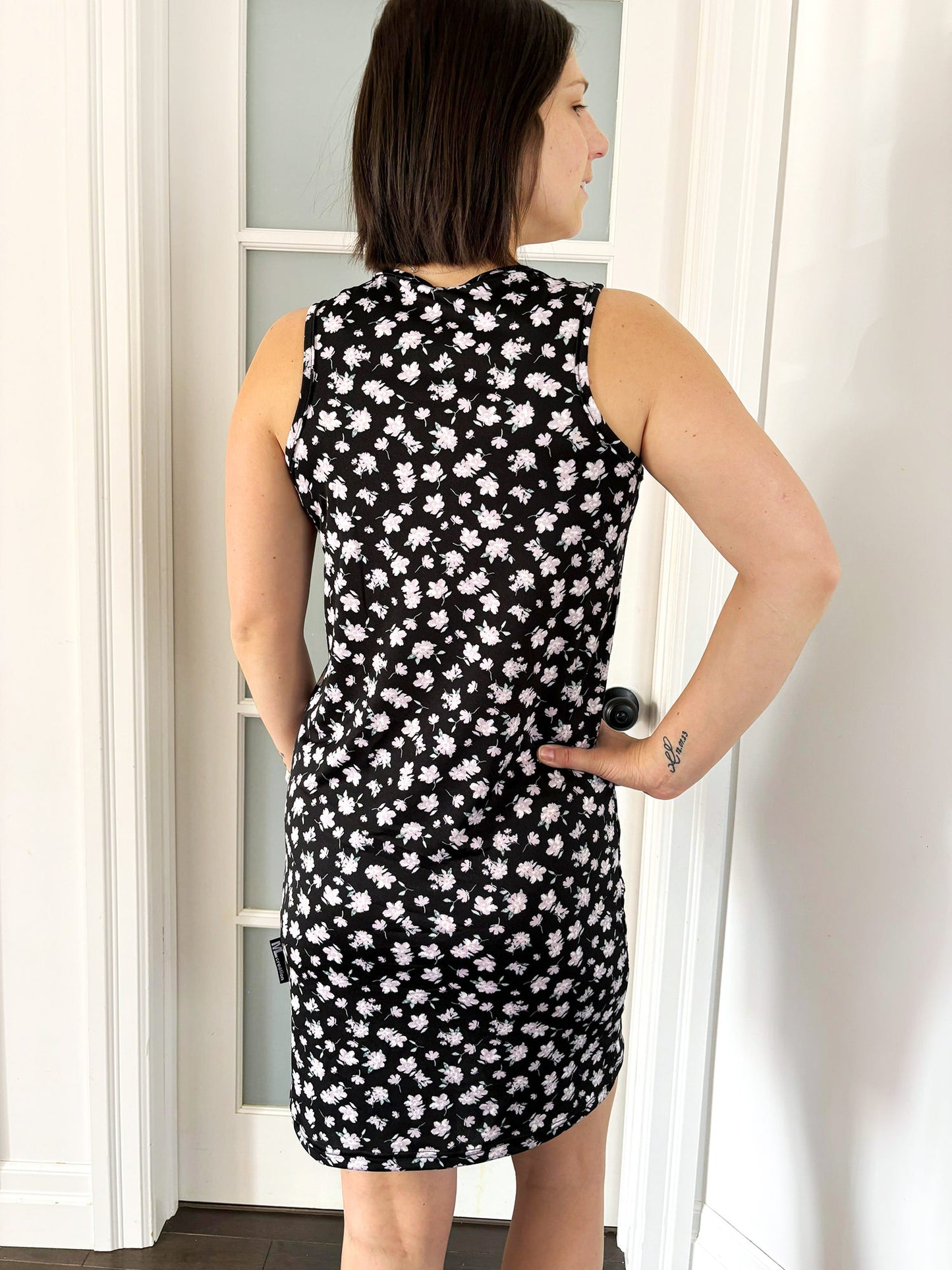 Robe Sylvie-Fleur mauve