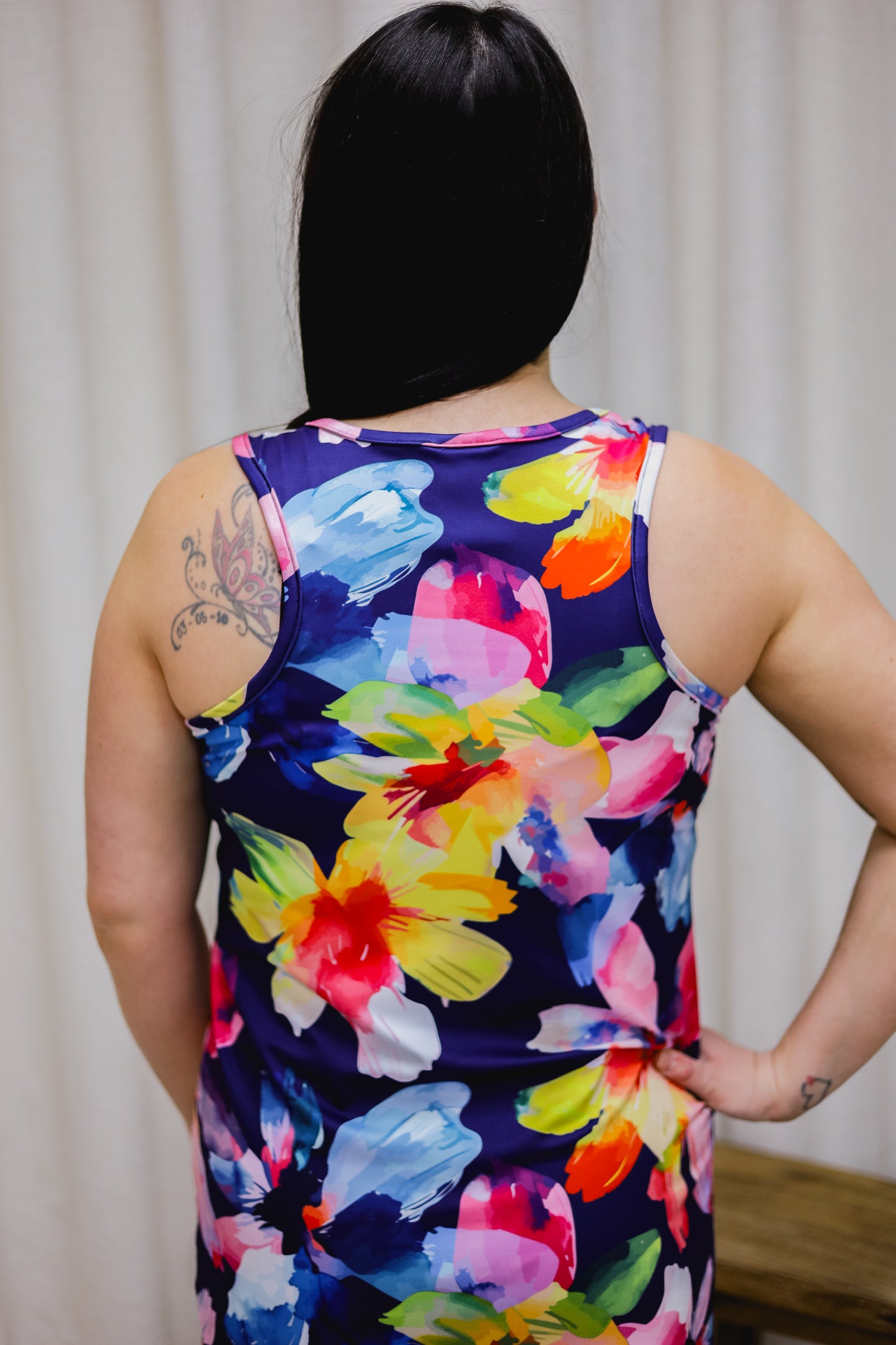 Robe Sylvie - Fleurs Tropicales