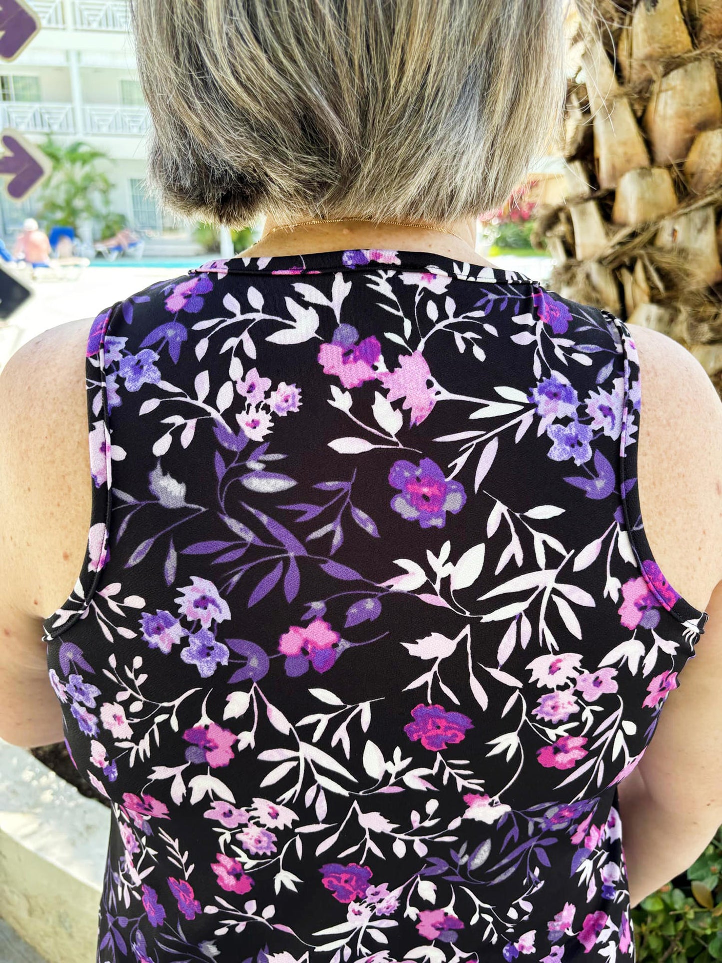 Tunique Sylvie - Fleur Lilas