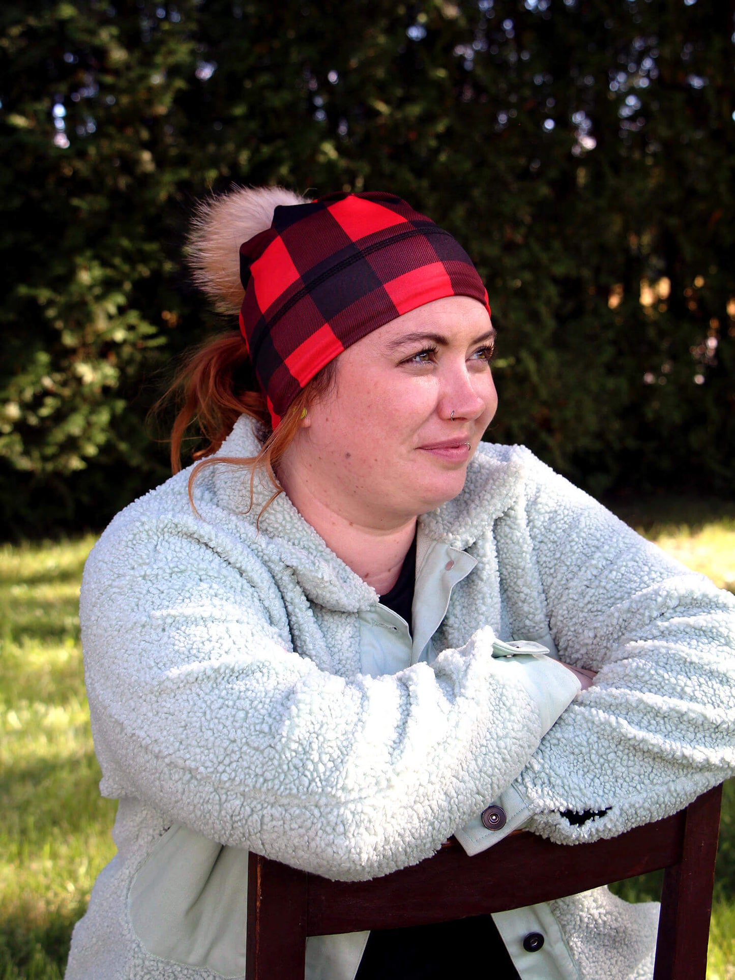 Pompons NATUREL pour tuques