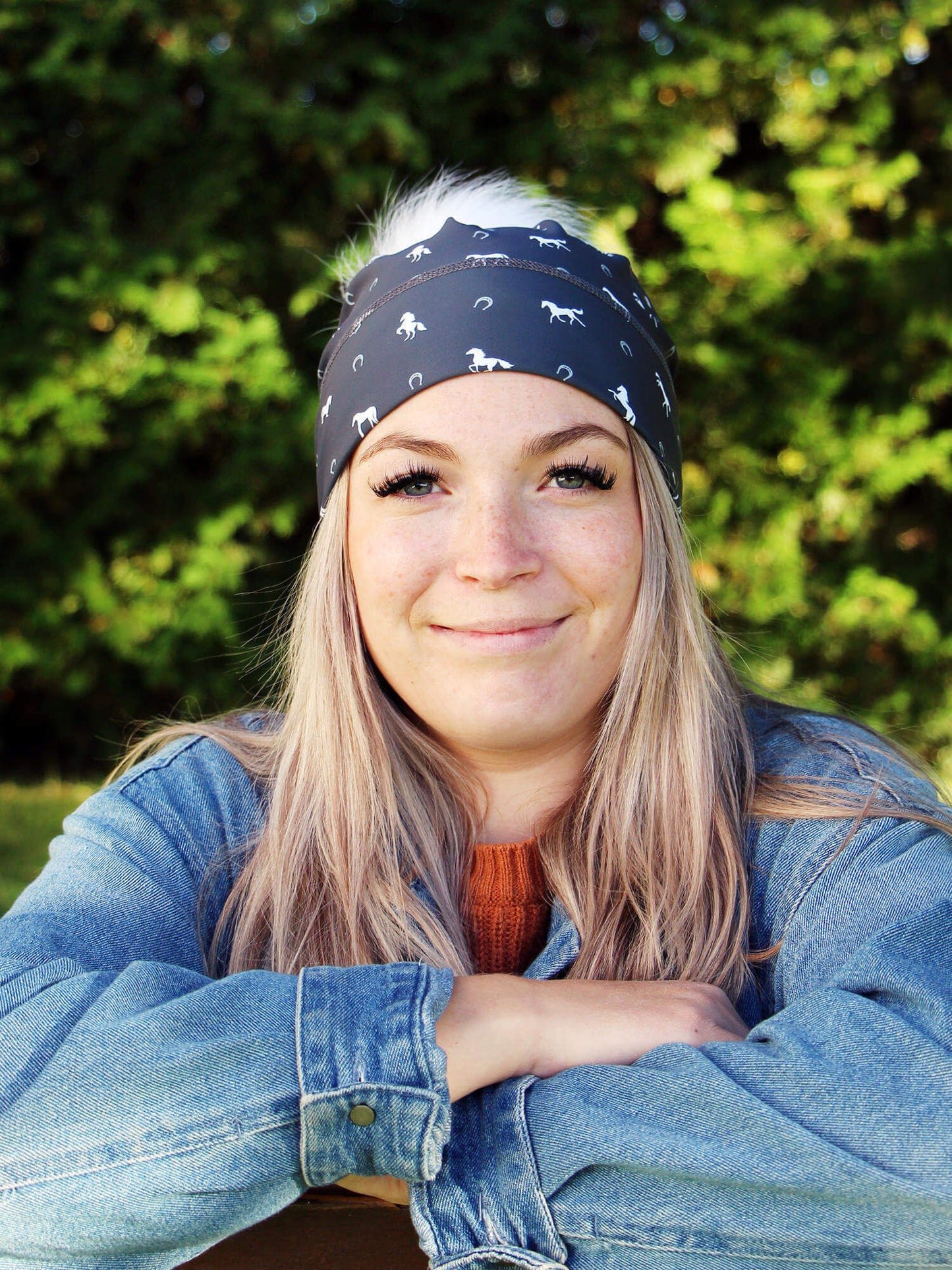 Tuque - Cheval/Gris