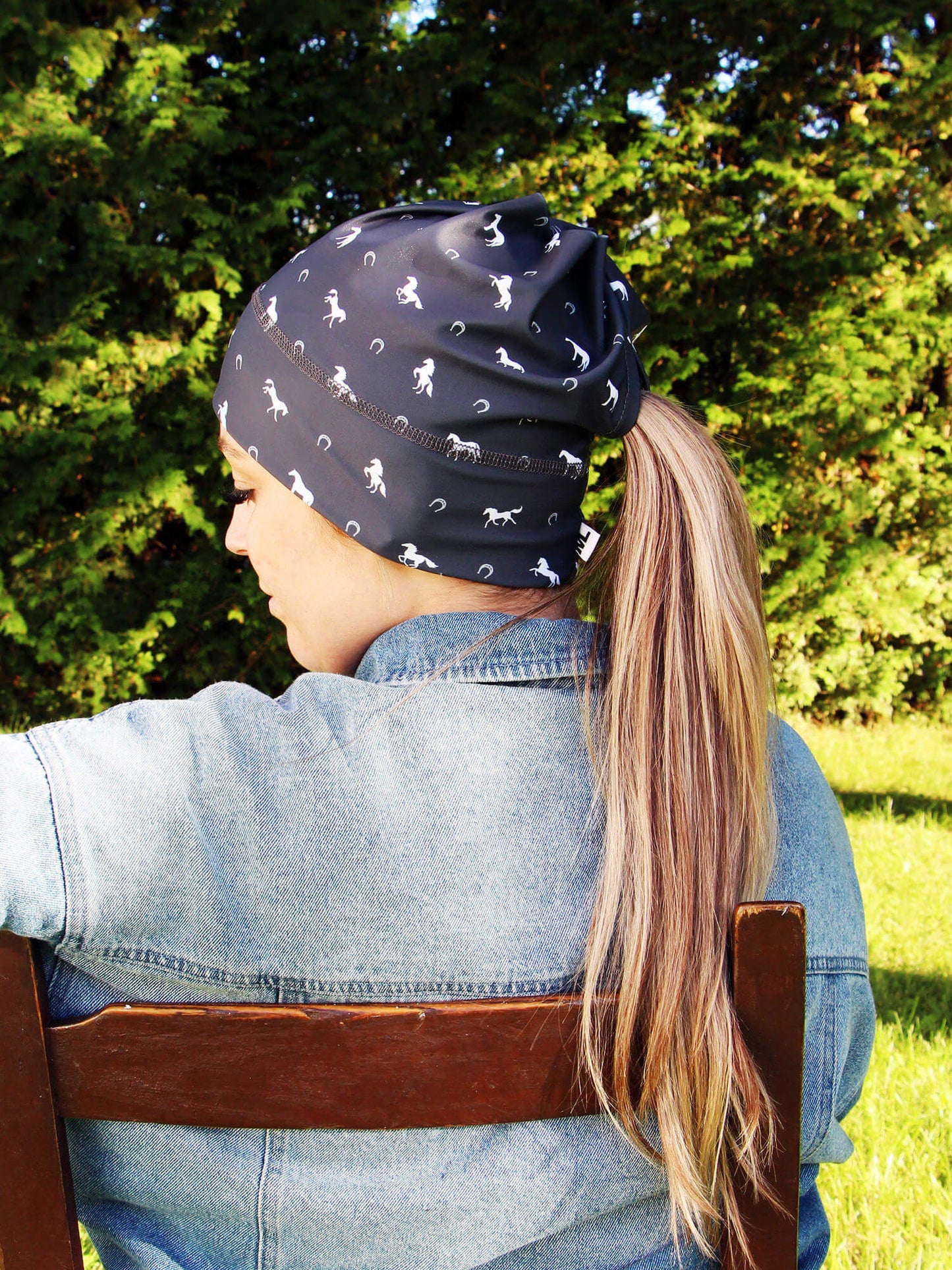 Tuque - Cheval/Gris