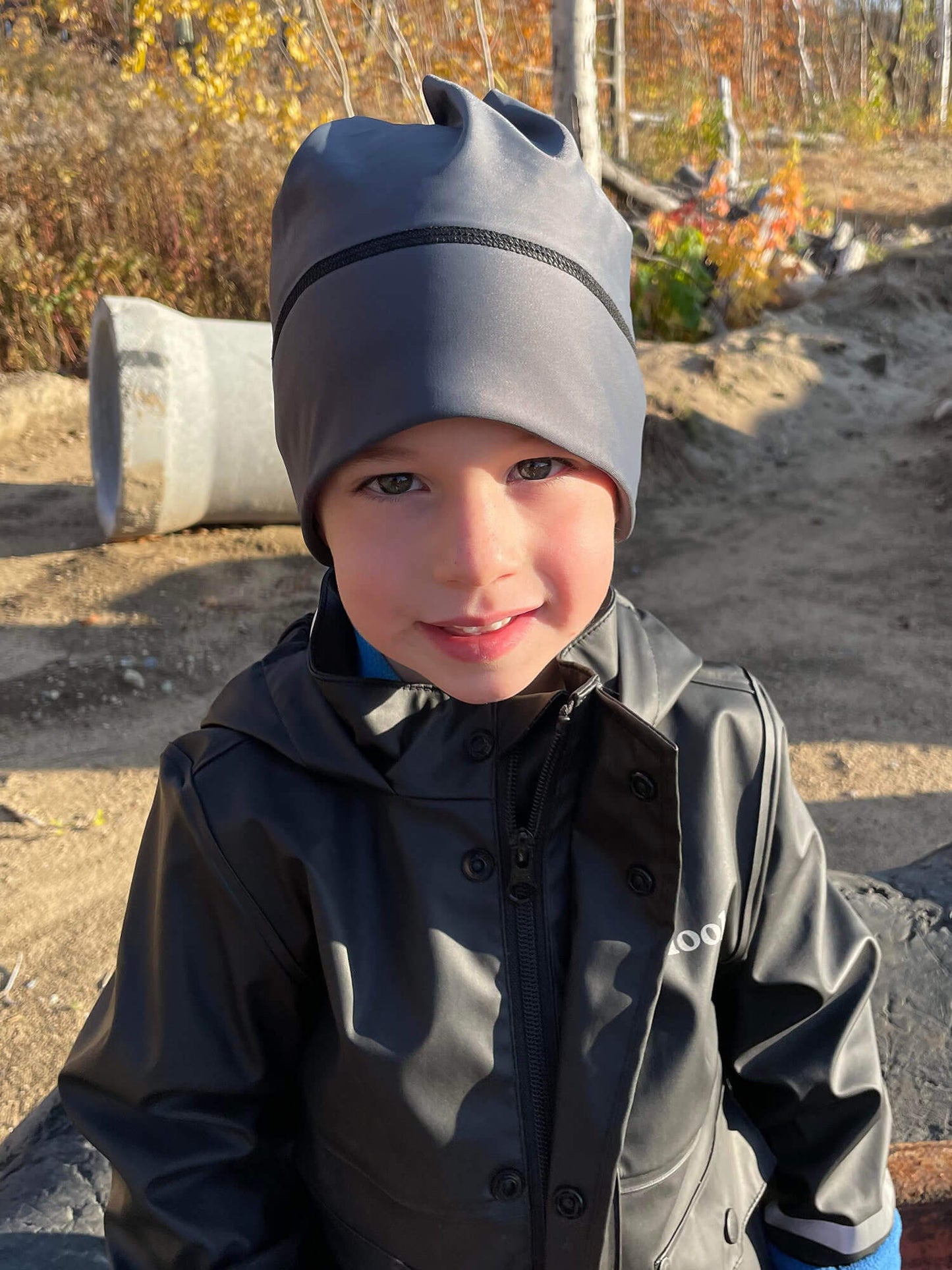 Tuque Gris Mat - Homme