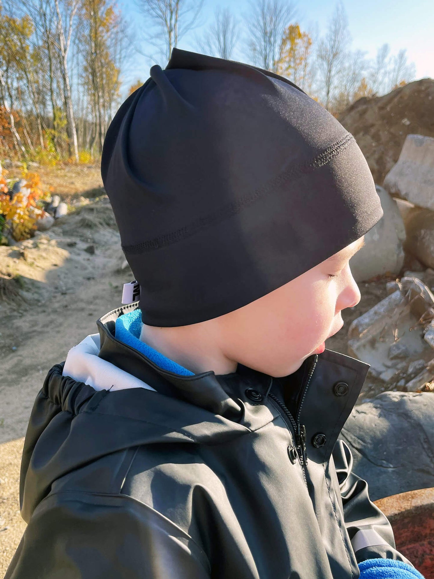 Tuque Noir Mat - Homme
