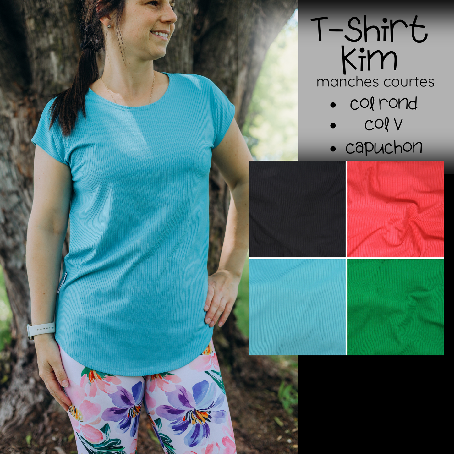 PRÉCOMMANDE - T-shirt Kim - RIB