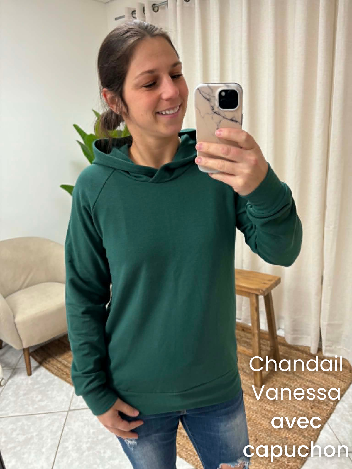 PRÉCOMMANDE - Chandail Vanessa - FRENCH TERRY de bambou