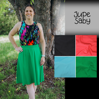 PRÉCOMMANDE - Jupe Saby - RIB