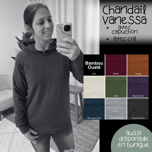 PRÉCOMMANDE - Chandail Vanessa - Bambou OUATÉ