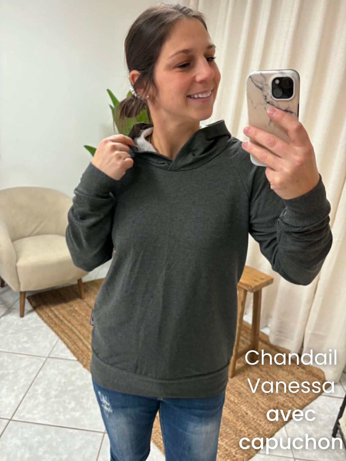 PRÉCOMMANDE - Chandail Vanessa - FRENCH TERRY de bambou