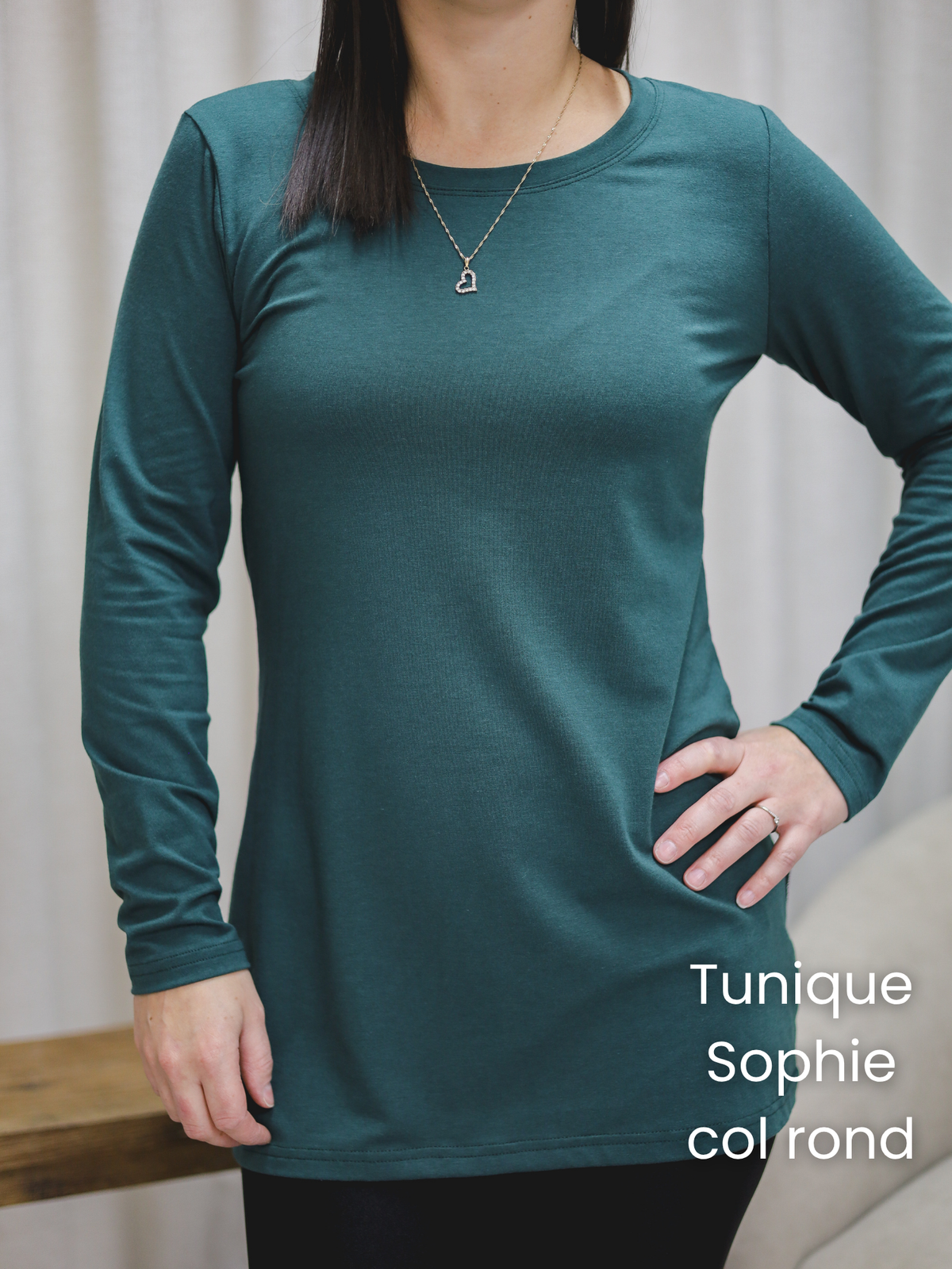 PRÉCOMMANDE - Tunique Sophie manches longues - Bambou OUATÉ