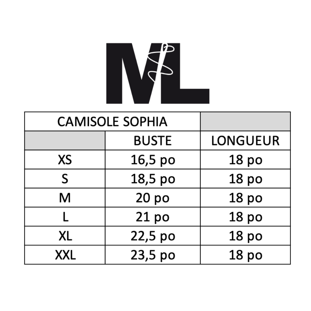 Camisole Safi - Noire